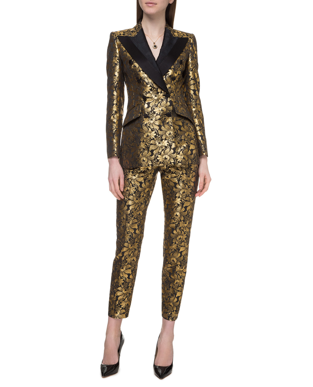 Жакардові штани Dolce&Gabbana FTAM2T-HJMG8, різнокольоровий колір • Купити в інтернет-магазині Kameron