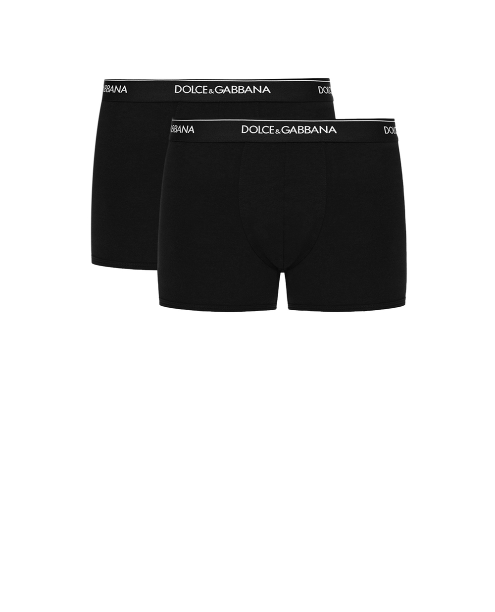 Боксеры (2 шт.) Dolce&Gabbana M9C07J-ONN95, черный цвет • Купить в интернет-магазине Kameron