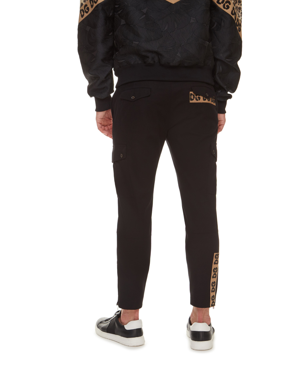 Штани Dolce&Gabbana GYA8EZ-FUFJU, чорний колір • Купити в інтернет-магазині Kameron