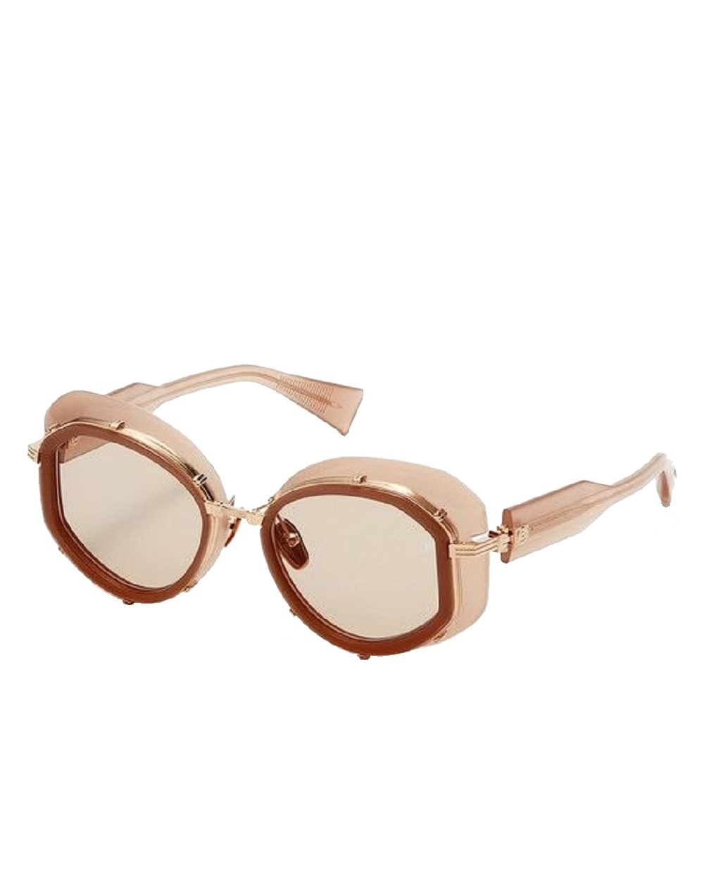 Сонцезахисні окуляри Brigitte Balmain BPS-129C-53, коричневий колір • Купити в інтернет-магазині Kameron