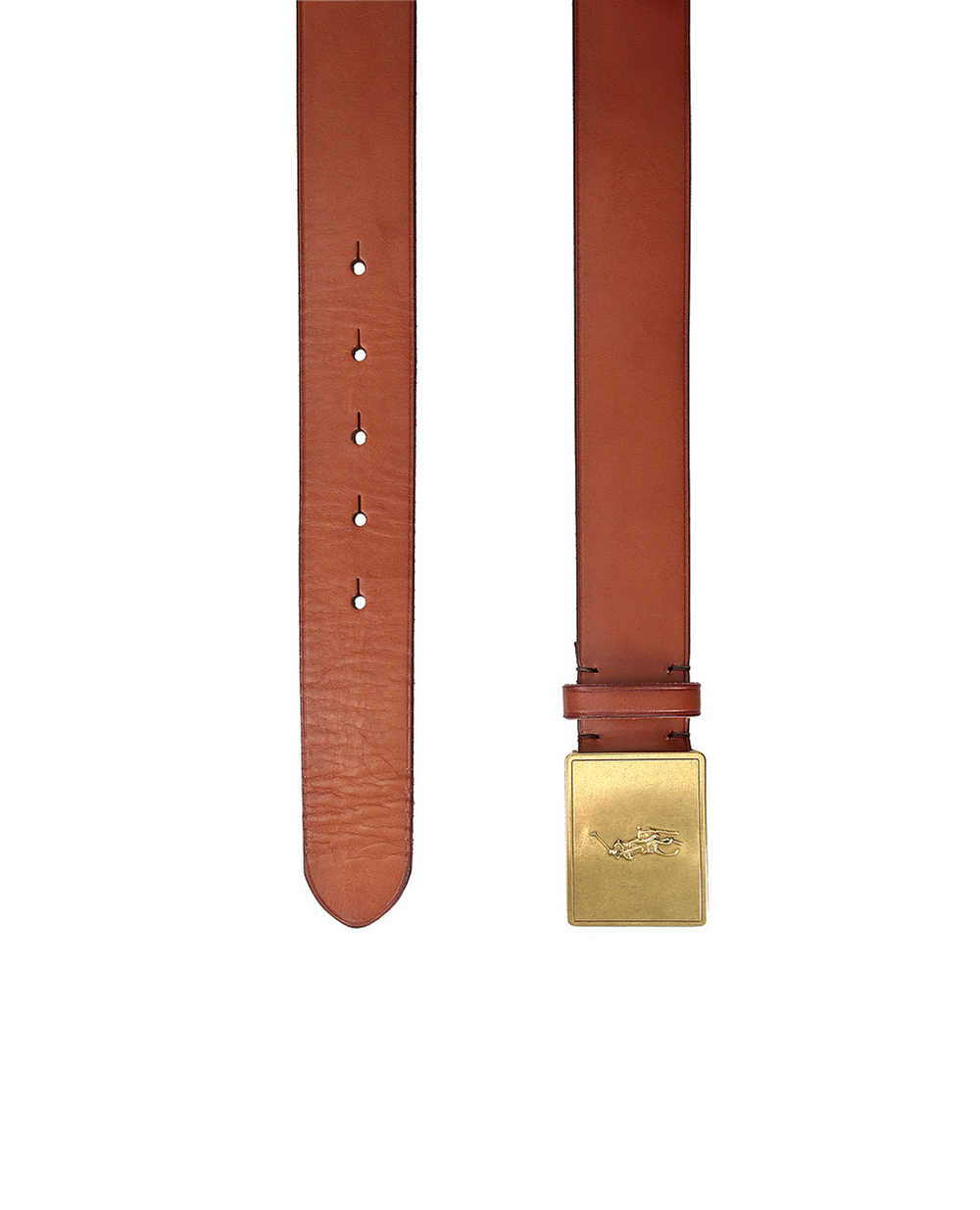 Кожаный ремень Polo Ralph Lauren 405691693003, коричневый цвет • Купить в интернет-магазине Kameron