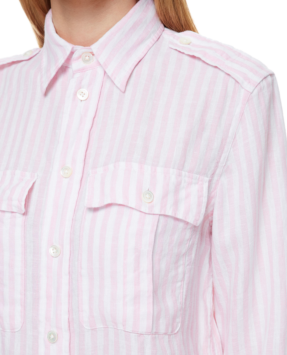 Лляна сорочка Polo Ralph Lauren 211842532001, різнокольоровий колір • Купити в інтернет-магазині Kameron