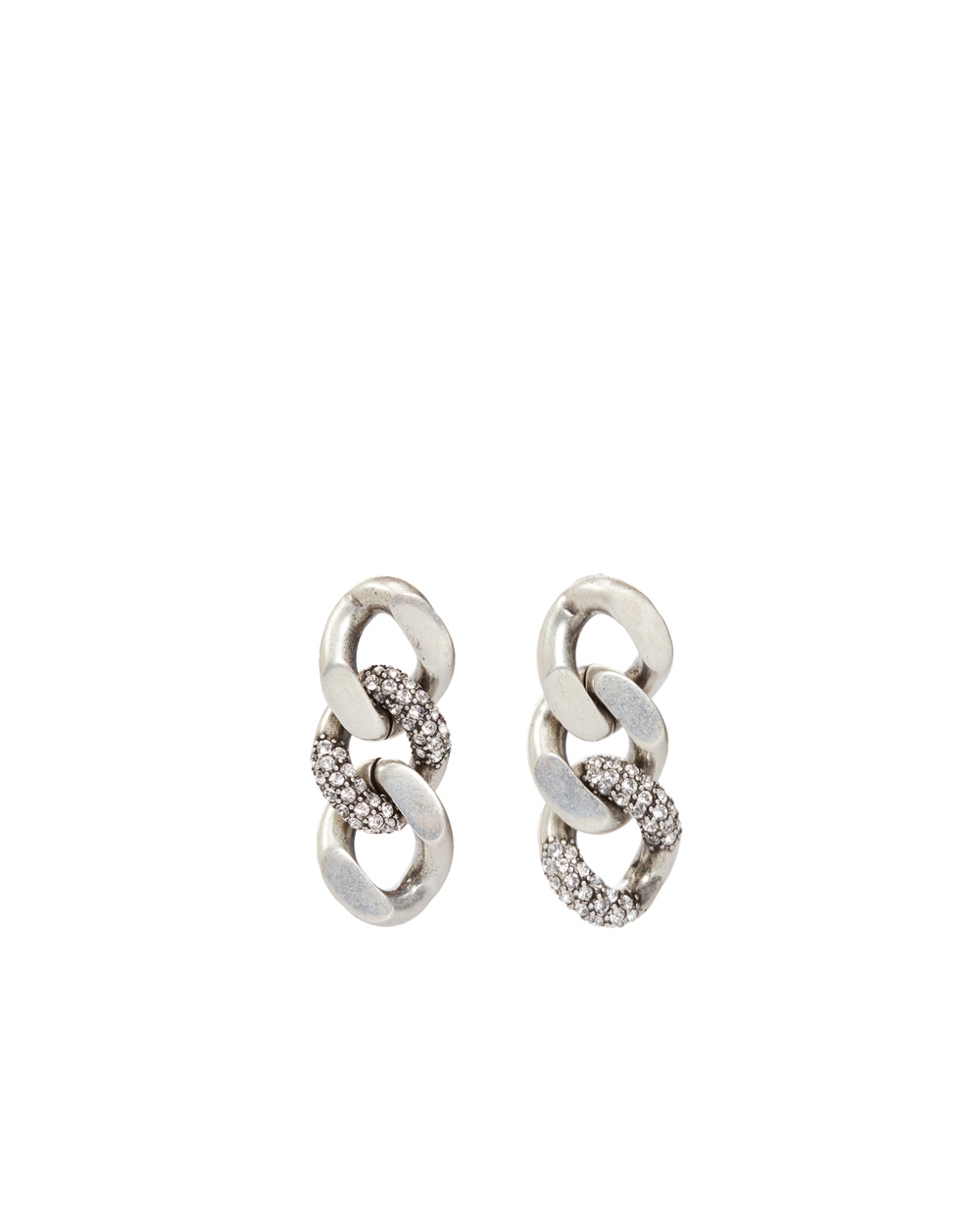 Сережки Saint Laurent 691561-Y1526, срібний колір • Купити в інтернет-магазині Kameron