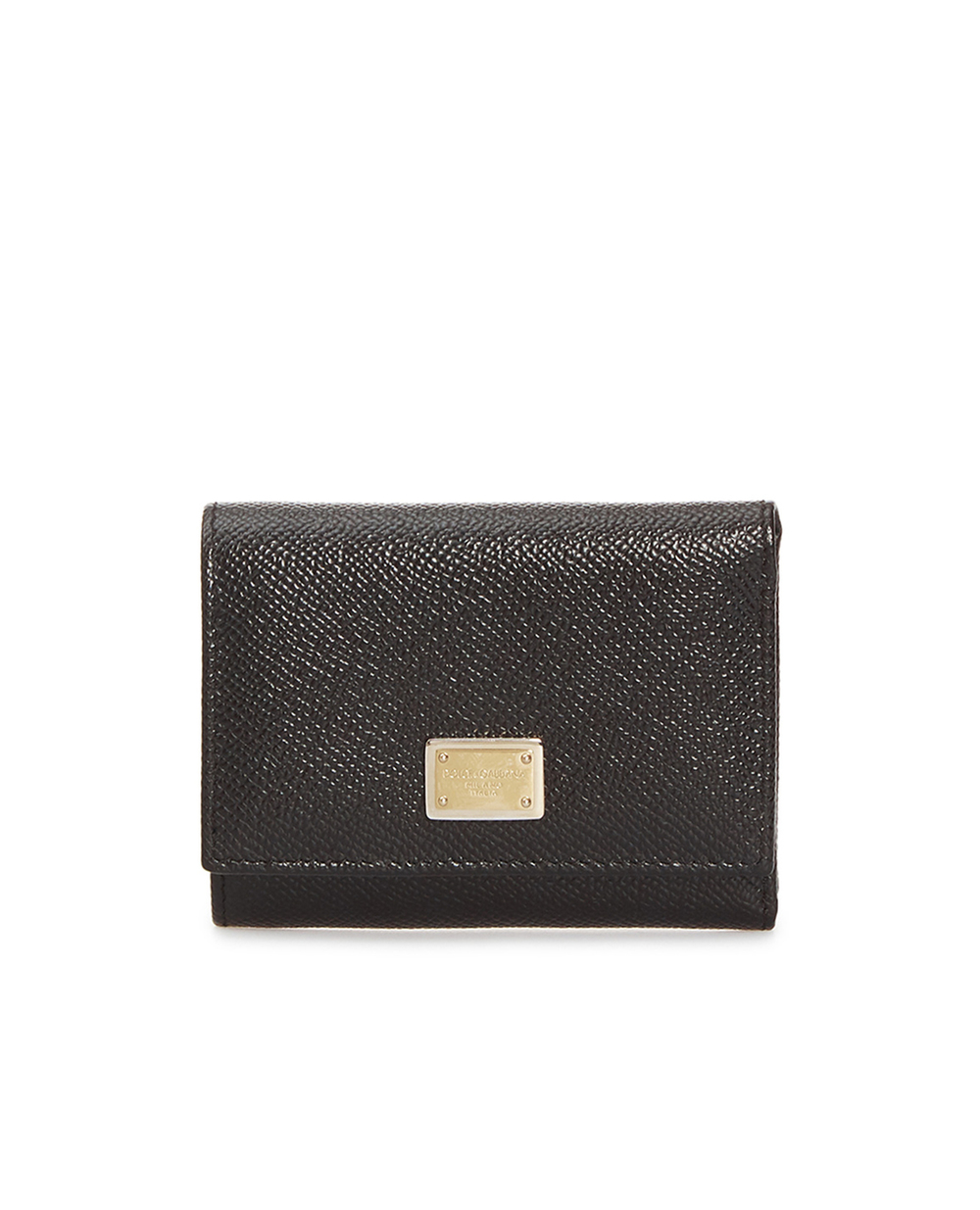Кожаный кошелек Dolce&Gabbana BI0770-A1001, черный цвет • Купить в интернет-магазине Kameron