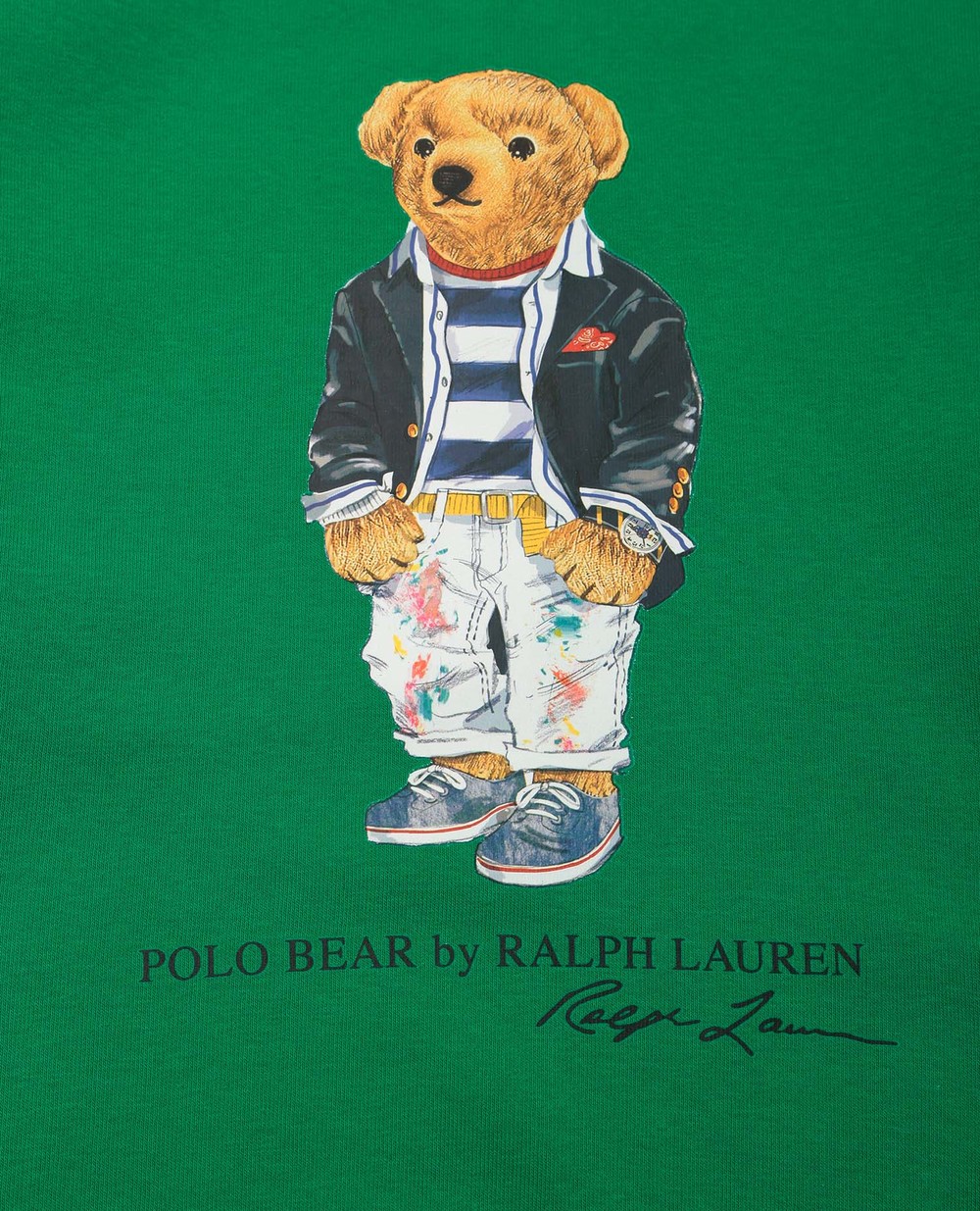 Детский свитшот Polo Ralph Lauren Kids 322858888001, зеленый цвет • Купить в интернет-магазине Kameron