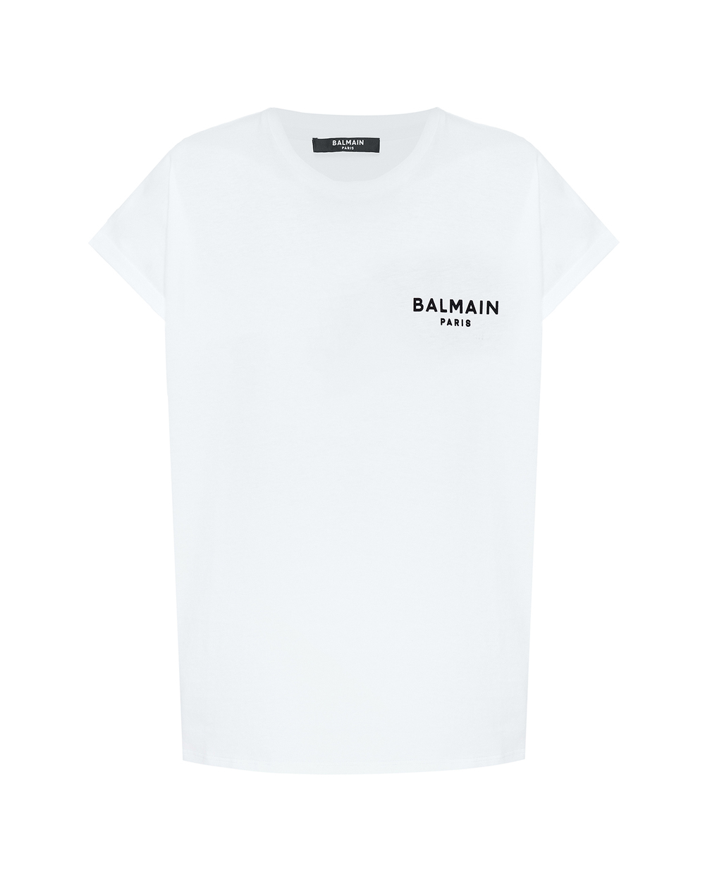 Футболка Balmain VF11351B013, білий колір • Купити в інтернет-магазині Kameron