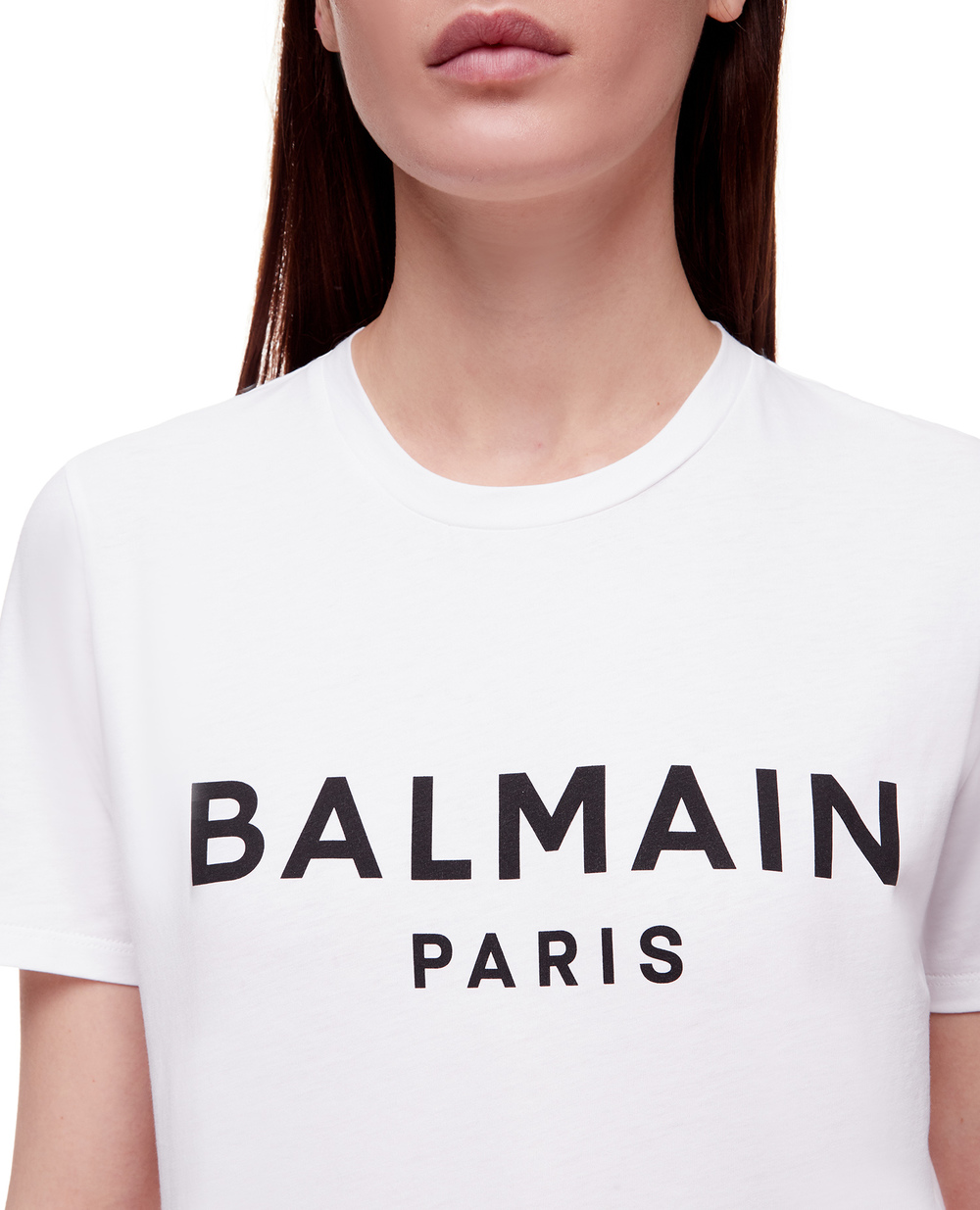 Футболка Balmain XF1EF000BB02, білий колір • Купити в інтернет-магазині Kameron