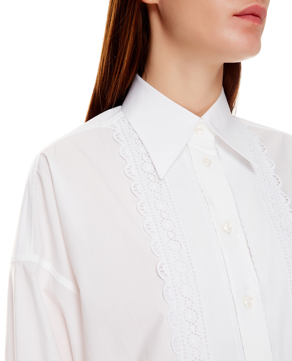 Рубашка Dolce&Gabbana F5N83T-FU5T9, белый цвет • Купить в интернет-магазине Kameron