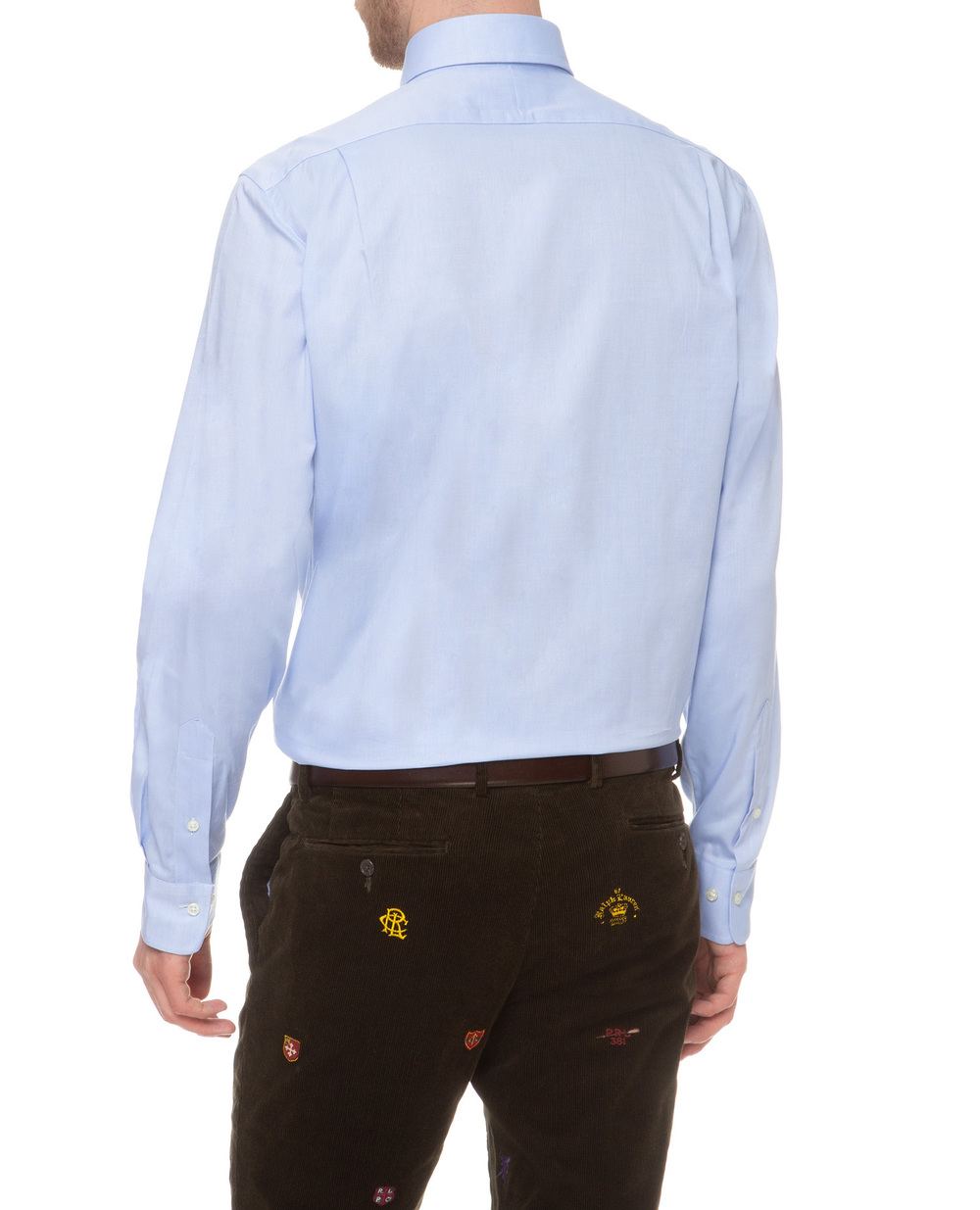 Рубашка Polo Ralph Lauren 712735650003, голубой цвет • Купить в интернет-магазине Kameron