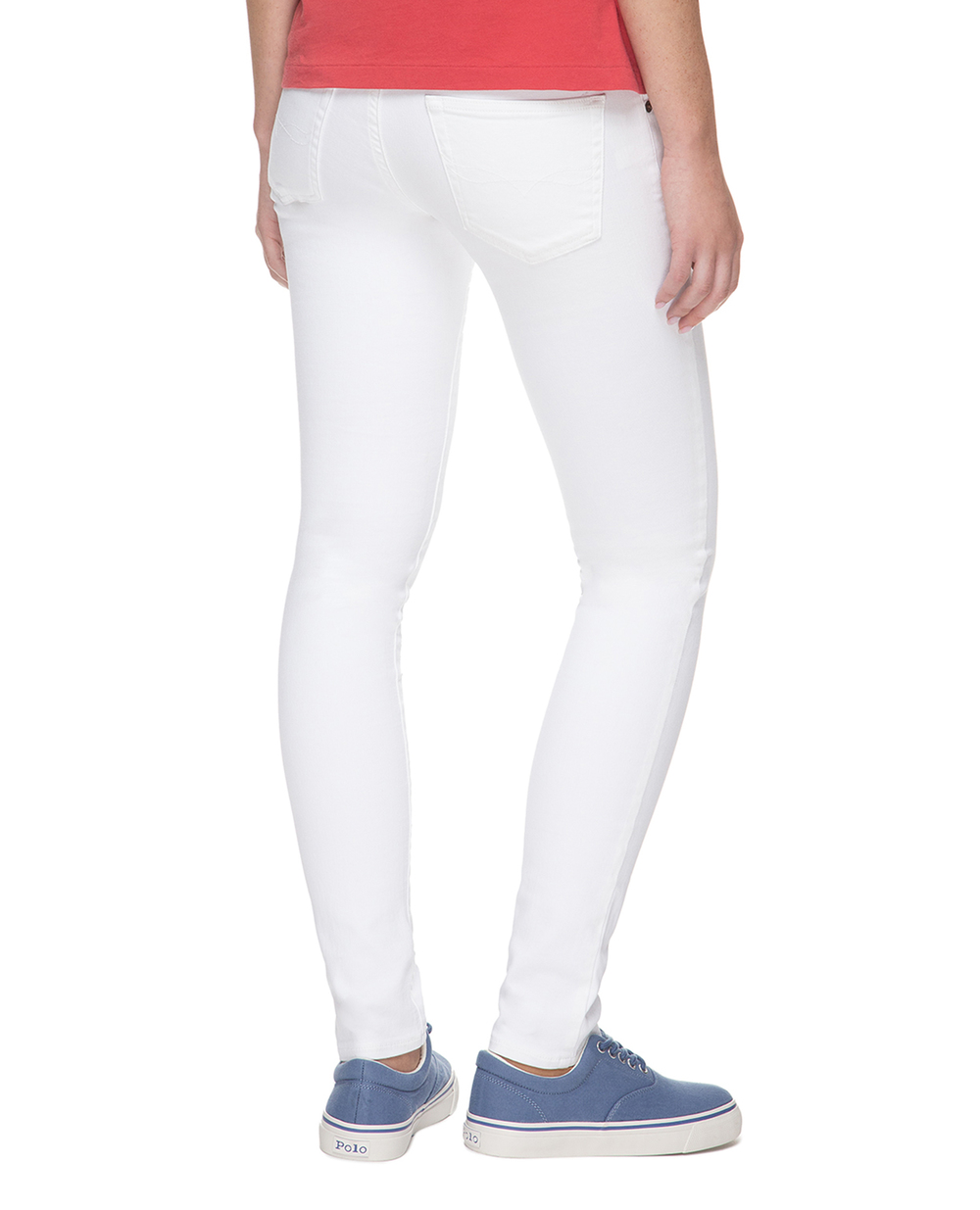 Джинси Tompkins Polo Ralph Lauren 211683971001, білий колір • Купити в інтернет-магазині Kameron