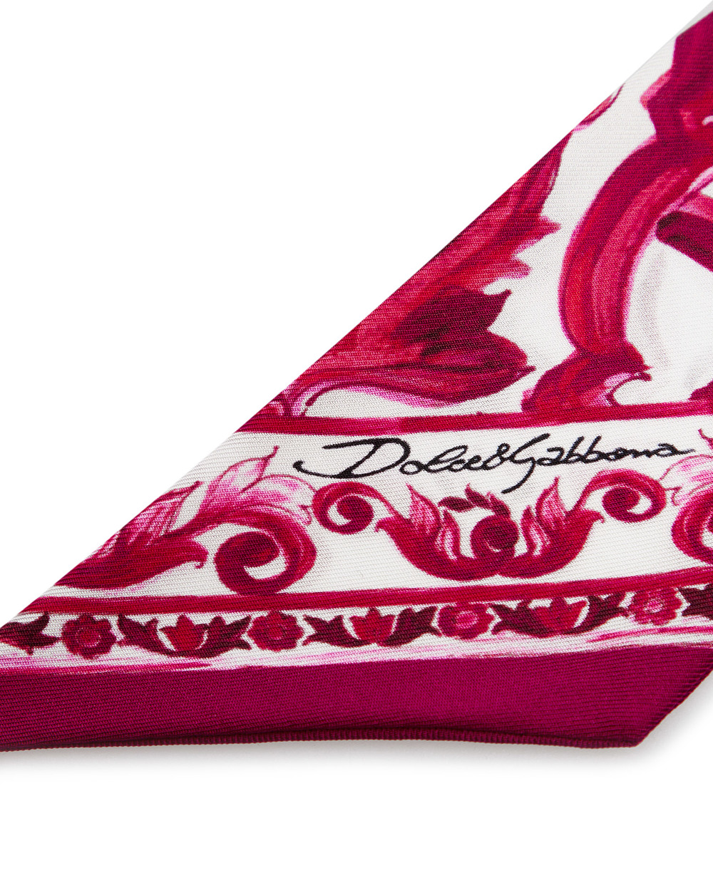 Шовкова пов'язка Dolce&Gabbana FS215A-GDAOY, різнокольоровий колір • Купити в інтернет-магазині Kameron
