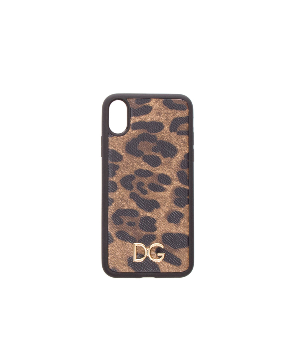 Чехол для iPhone X Dolce&Gabbana BI2408-AI899FW19, коричневый цвет • Купить в интернет-магазине Kameron