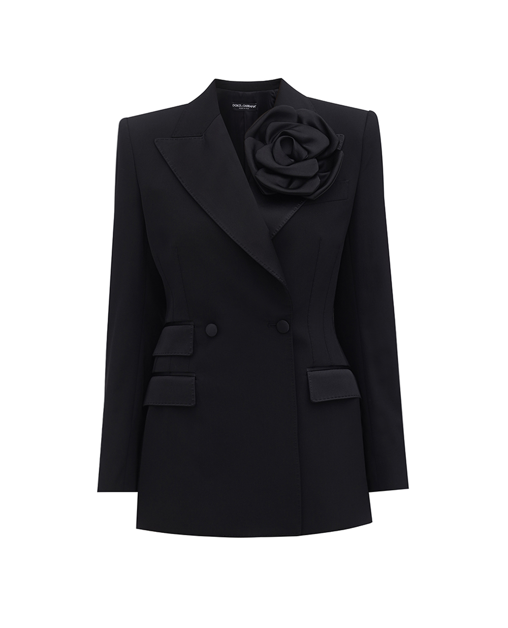  Жакет Dolce&Gabbana F29LMT-FUBGB, чорний колір • Купити в інтернет-магазині Kameron