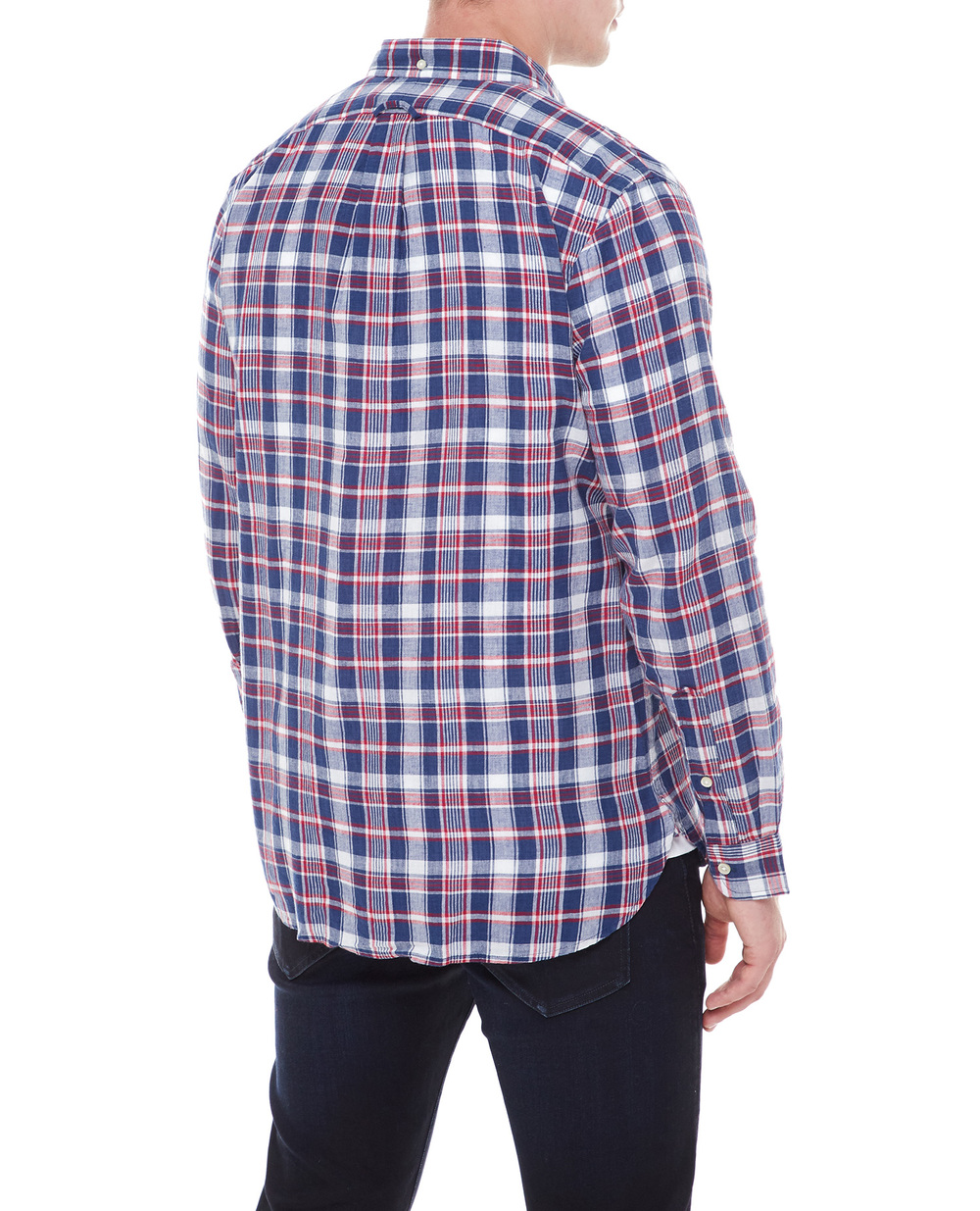 Рубашка Polo Ralph Lauren 710909872001, темно-синий цвет • Купить в интернет-магазине Kameron