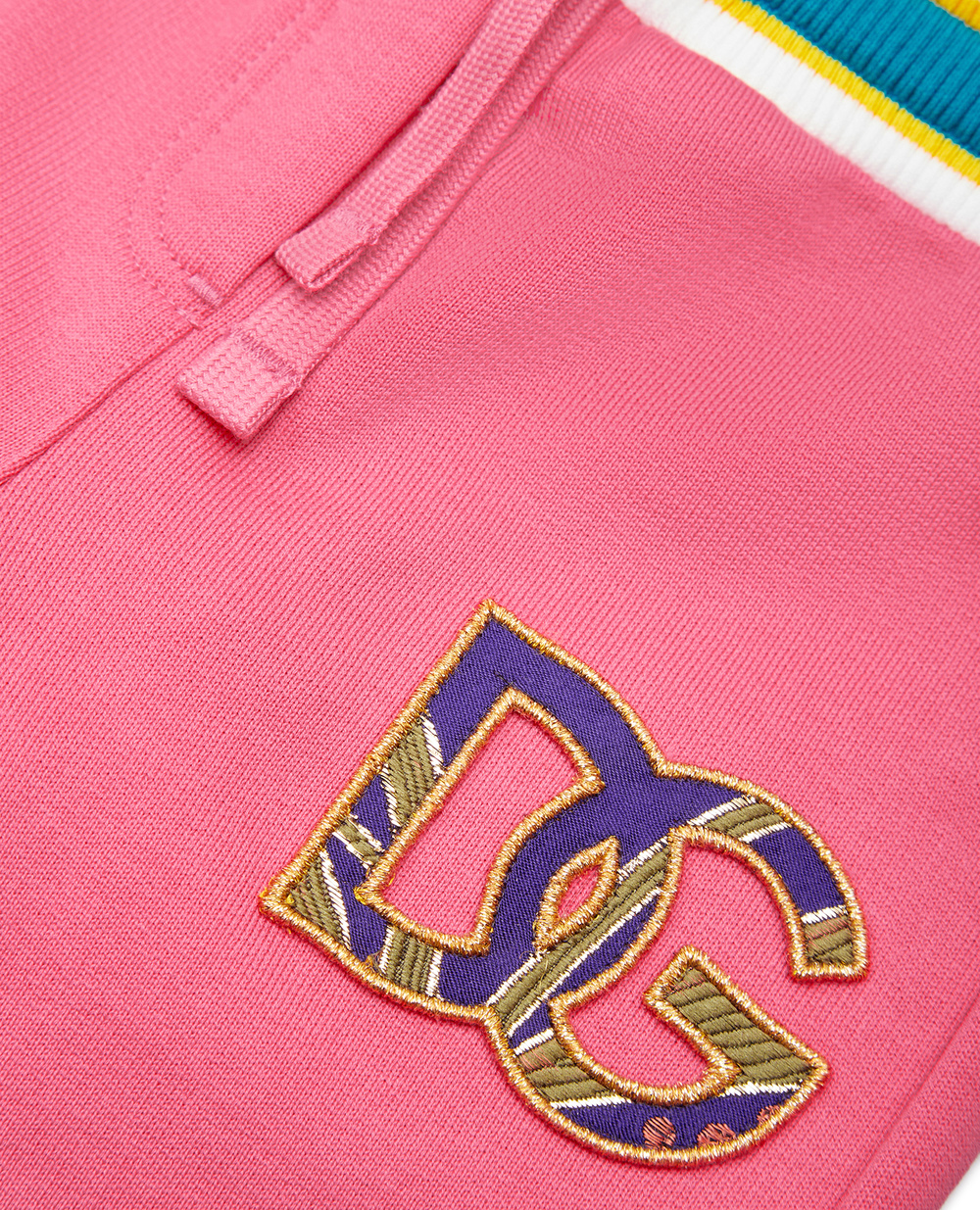 Спортивные брюки Dolce&Gabbana Kids L2JP8R-G7CGJ, розовый цвет • Купить в интернет-магазине Kameron