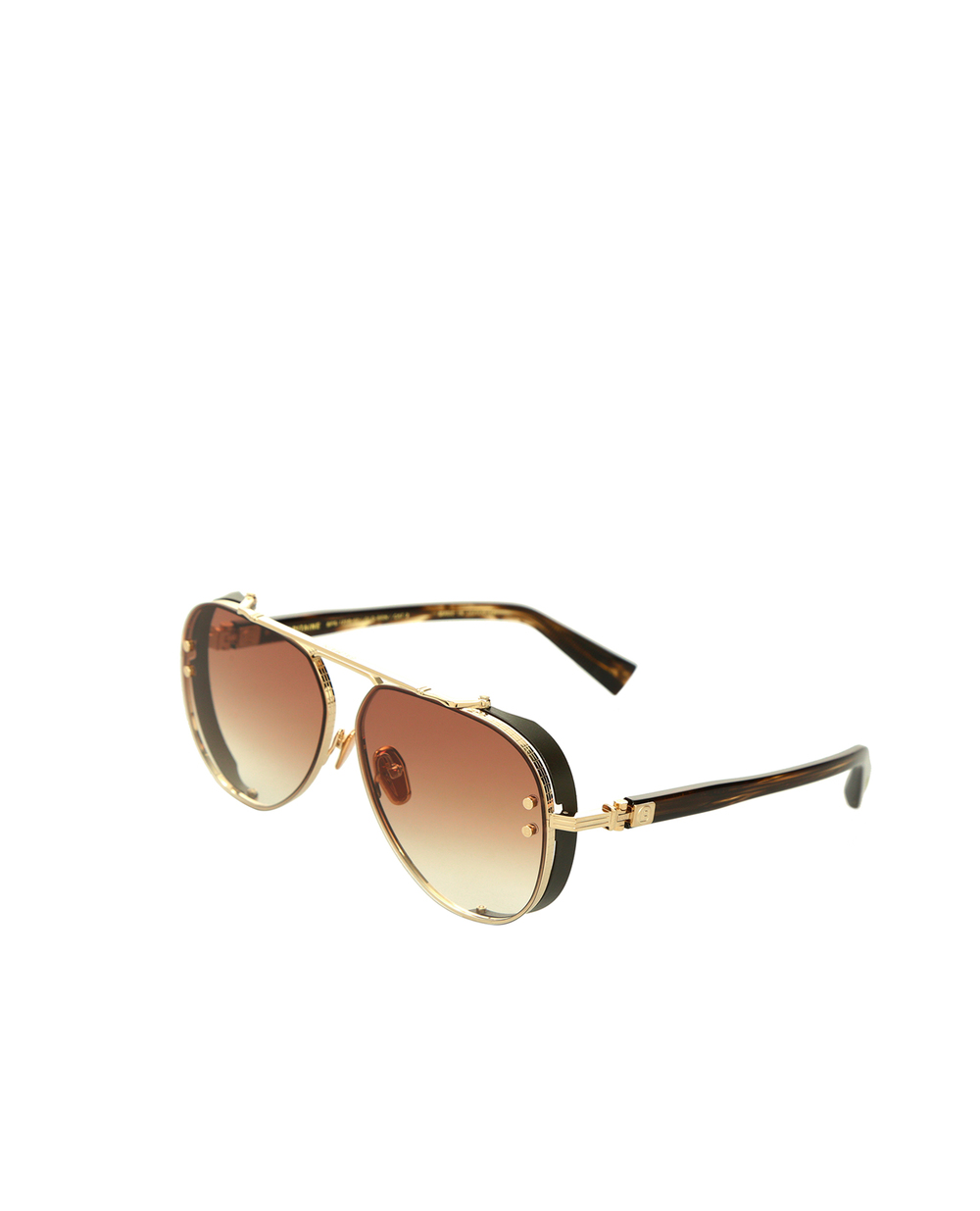 Солнцезащитные очки Balmain BPS-125B-62, коричневый цвет • Купить в интернет-магазине Kameron