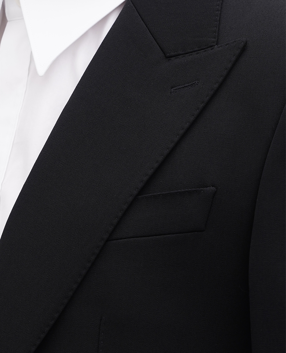 Шерстяной пиджак Dolce&Gabbana G2QU6T-FU26E, черный цвет • Купить в интернет-магазине Kameron