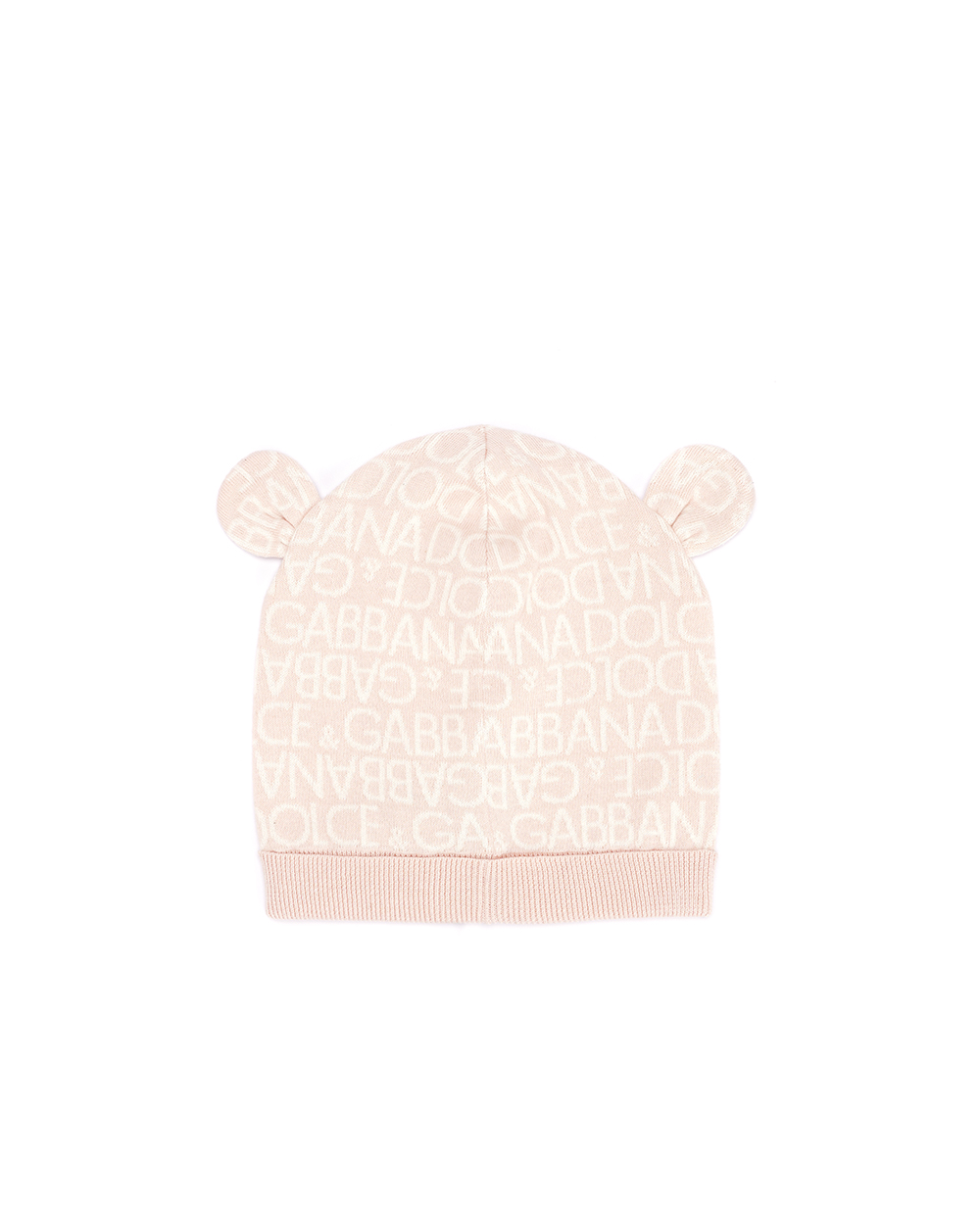 Детская шапка Dolce&Gabbana Kids LNKHA3-JFMU8, розовый цвет • Купить в интернет-магазине Kameron