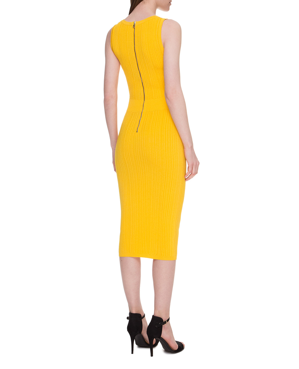 Платье Balmain TF06527K063, желтый цвет • Купить в интернет-магазине Kameron
