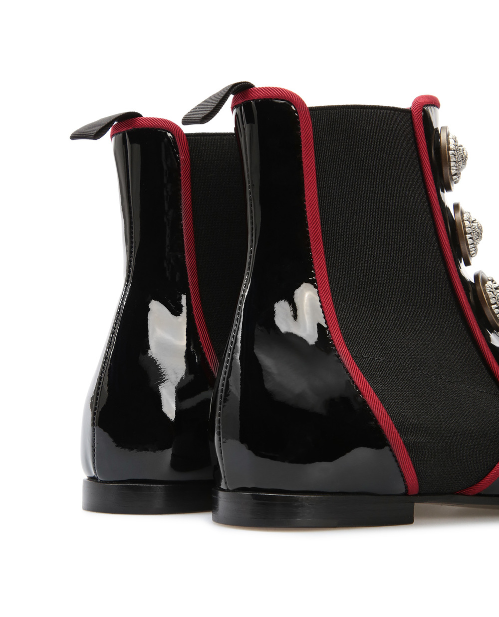 Кожаные челси Dolce&Gabbana CT0624-AJ861, черный цвет • Купить в интернет-магазине Kameron