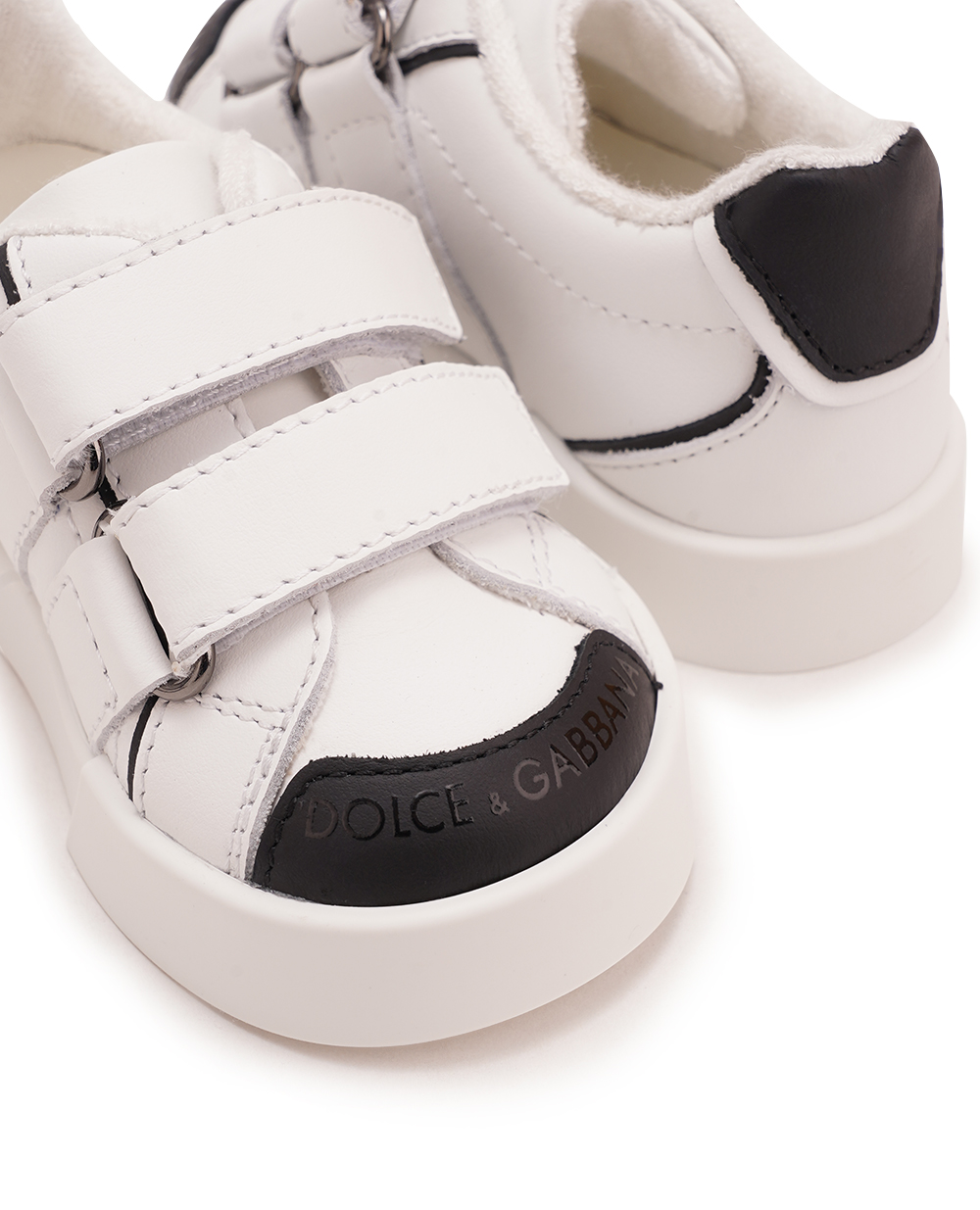 Дитячі кросівки Dolce&Gabbana Kids DN0186-A3394, білий колір • Купити в інтернет-магазині Kameron