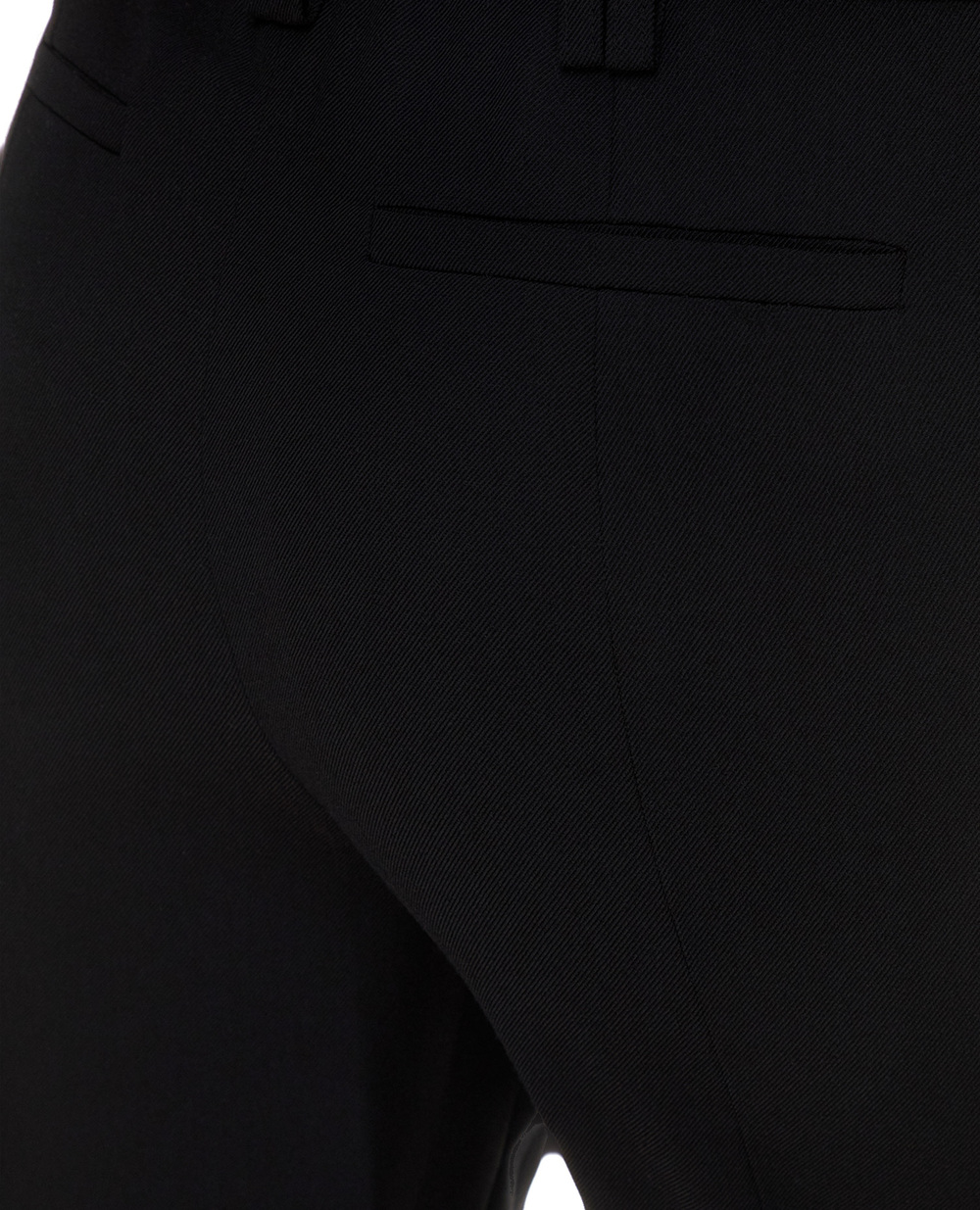 Штани Balmain UF15172V093, чорний колір • Купити в інтернет-магазині Kameron