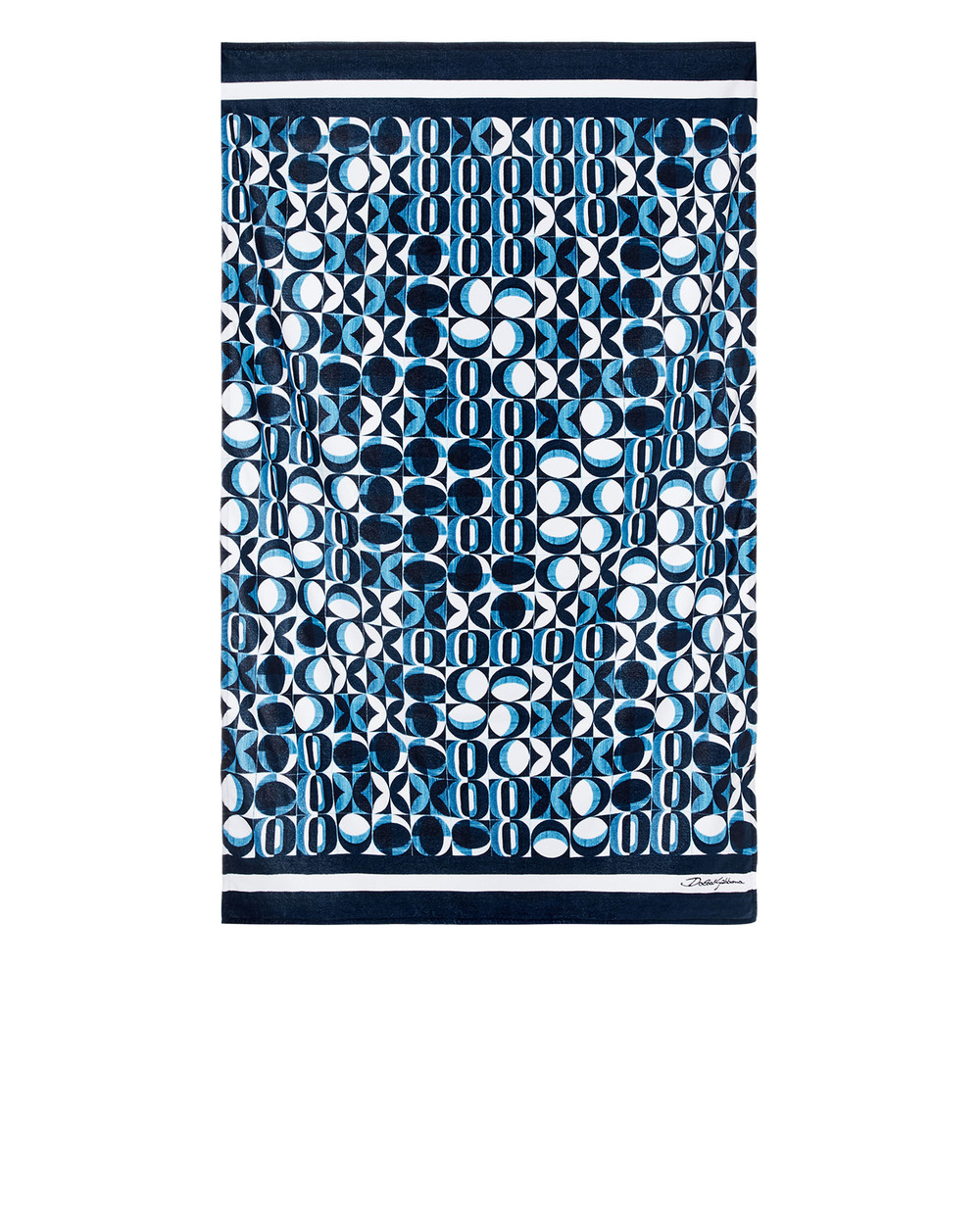 Рушник Dolce&Gabbana M0A03T-HI7GM, синій колір • Купити в інтернет-магазині Kameron
