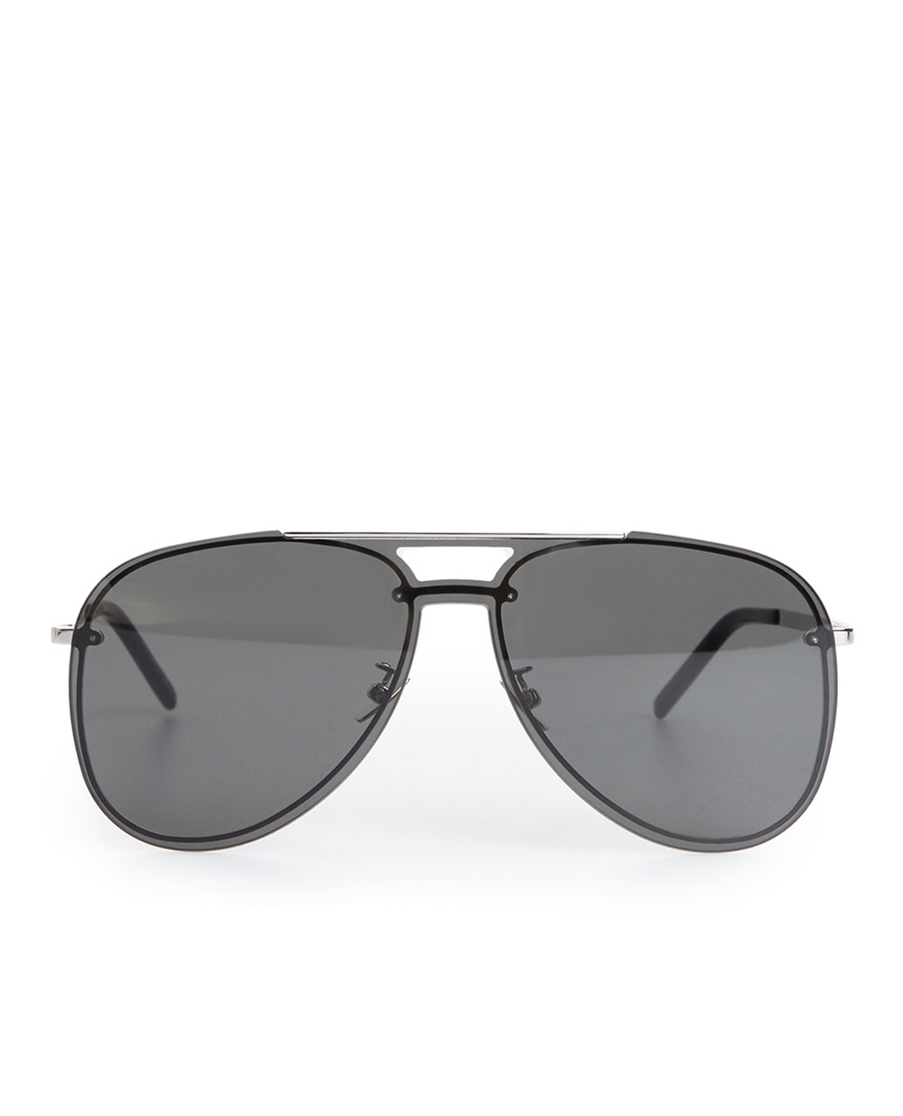 Сонцезахисні окуляри Saint Laurent SL 11 MASK-001, чорний колір • Купити в інтернет-магазині Kameron