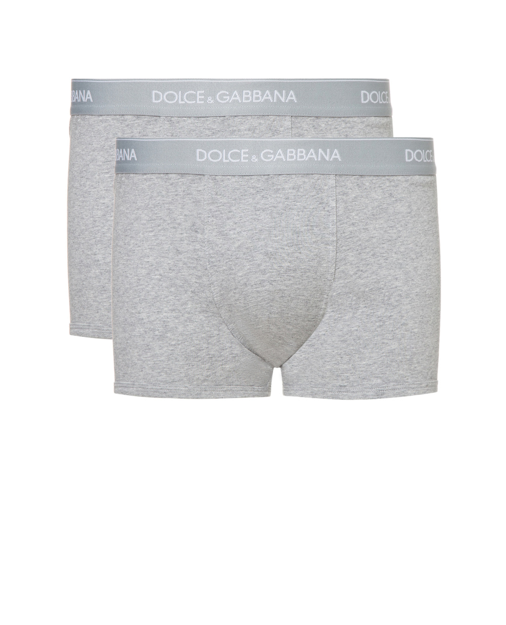Боксеры (2 шт) Dolce&Gabbana M9C07J-FUGIW, серый цвет • Купить в интернет-магазине Kameron