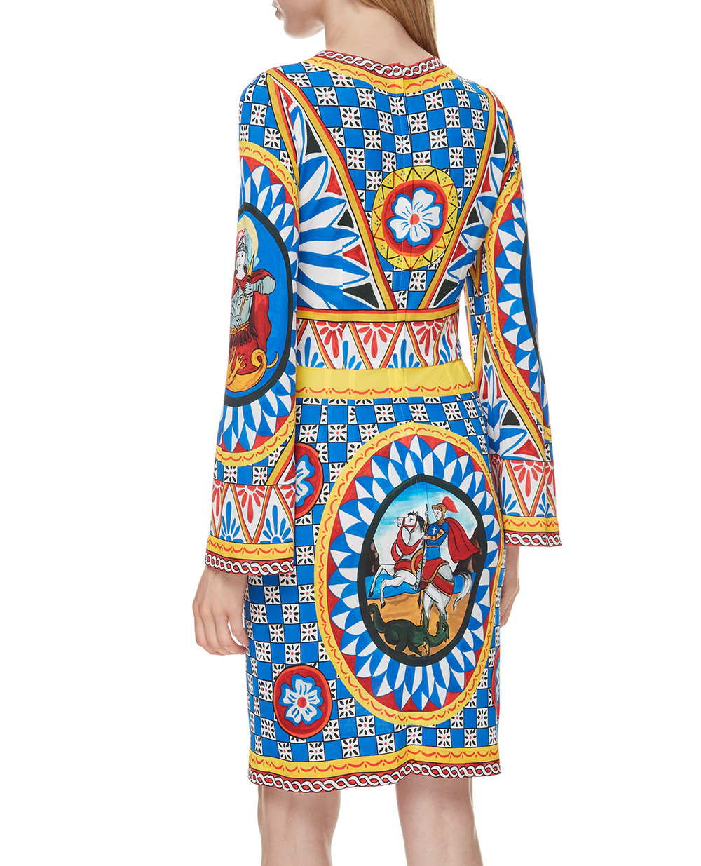 Платье Dolce&Gabbana F6J8KT-GDV84, разноцветный цвет • Купить в интернет-магазине Kameron
