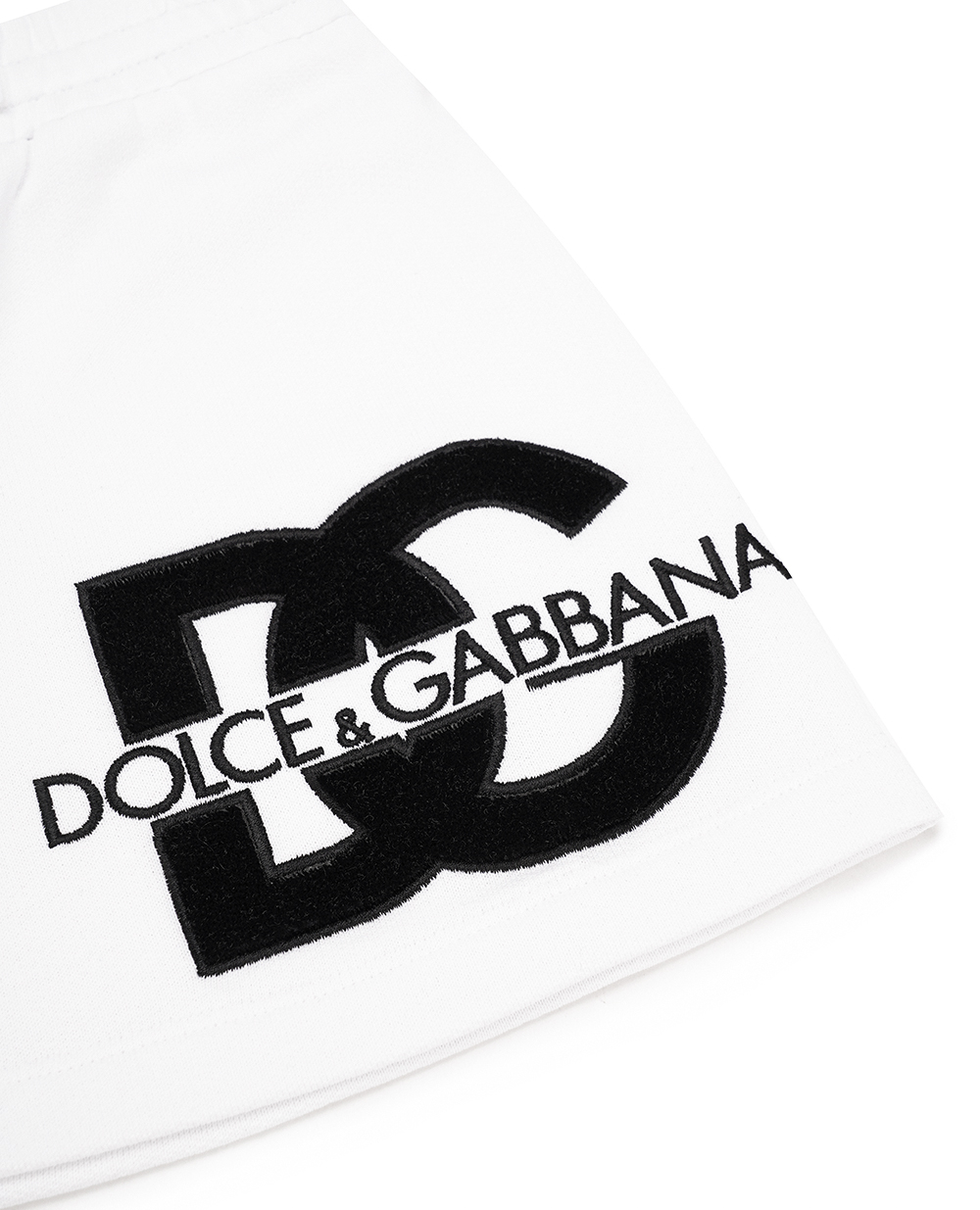 Дитяча спідниця Dolce&Gabbana Kids L5JIA2-G7L4J-S, білий колір • Купити в інтернет-магазині Kameron