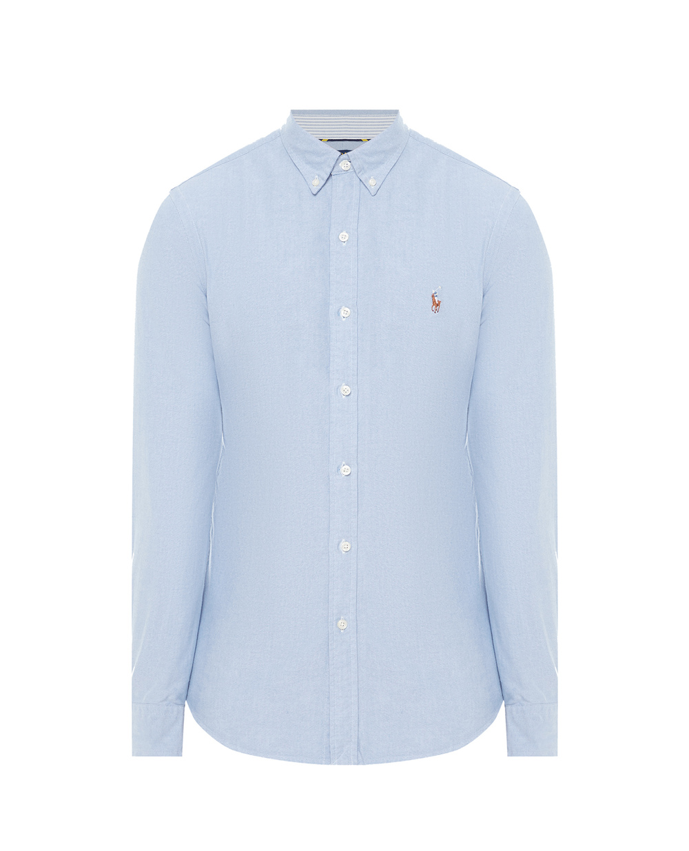 Рубашка Polo Ralph Lauren 710767444001, голубой цвет • Купить в интернет-магазине Kameron