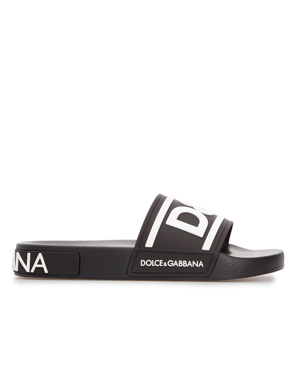 Слайдери Dolce&Gabbana CW1991-AQ858, чорний колір • Купити в інтернет-магазині Kameron