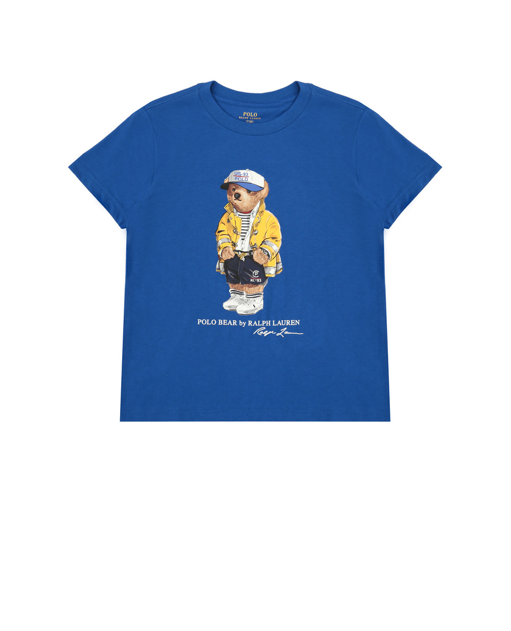 Футболка Polo Ralph Lauren Kids 320785950003, синій колір • Купити в інтернет-магазині Kameron