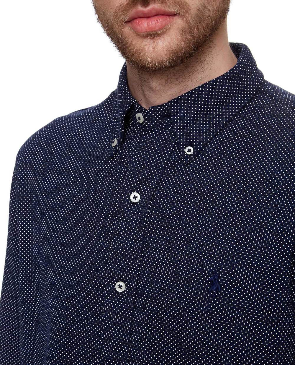 Рубашка Polo Ralph Lauren 710798631002, синий цвет • Купить в интернет-магазине Kameron