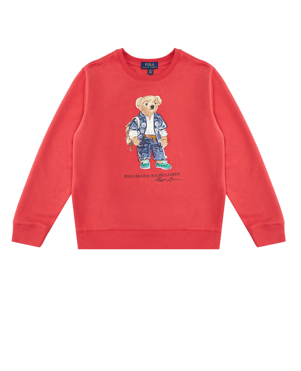 Дитячий світшот Polo Bear Polo Ralph Lauren Kids 322920254001, красный колір • Купити в інтернет-магазині Kameron