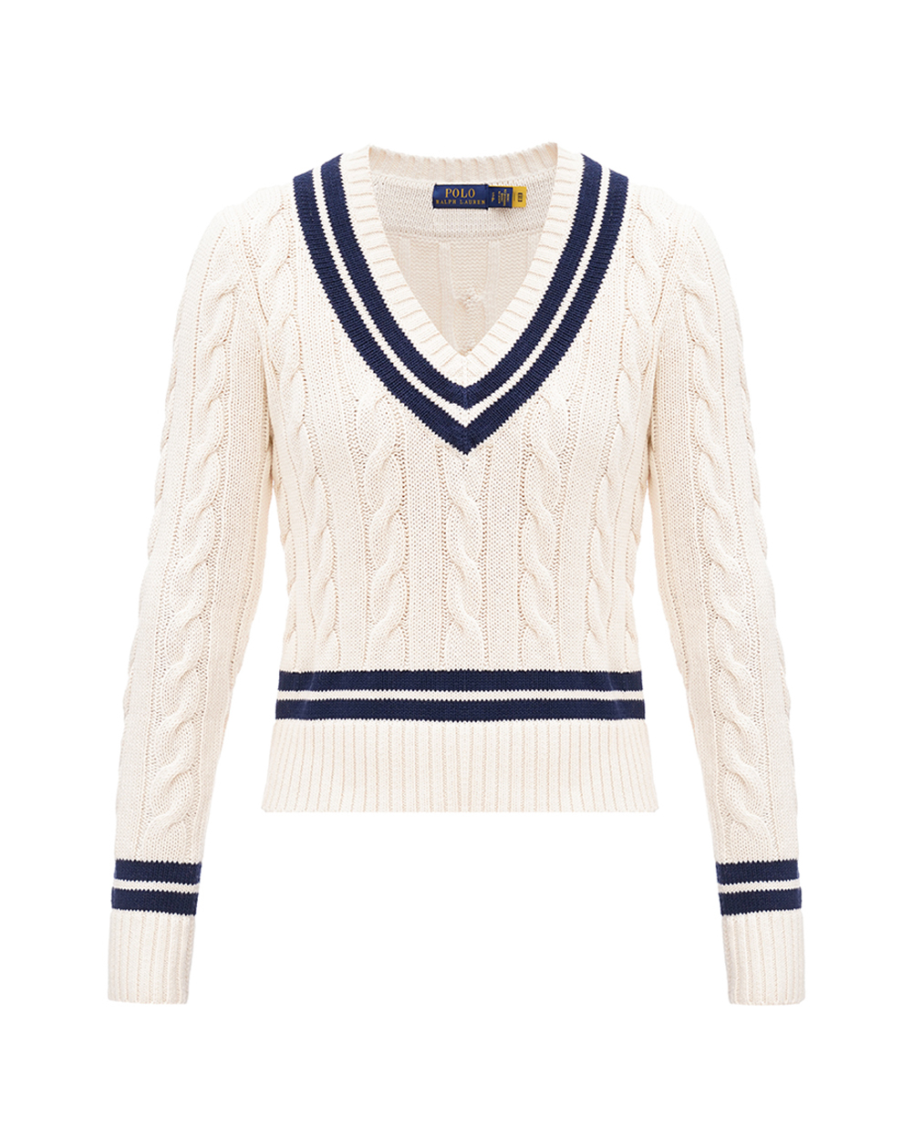 Пуловер Polo Ralph Lauren 211915753001, молочний колір • Купити в інтернет-магазині Kameron