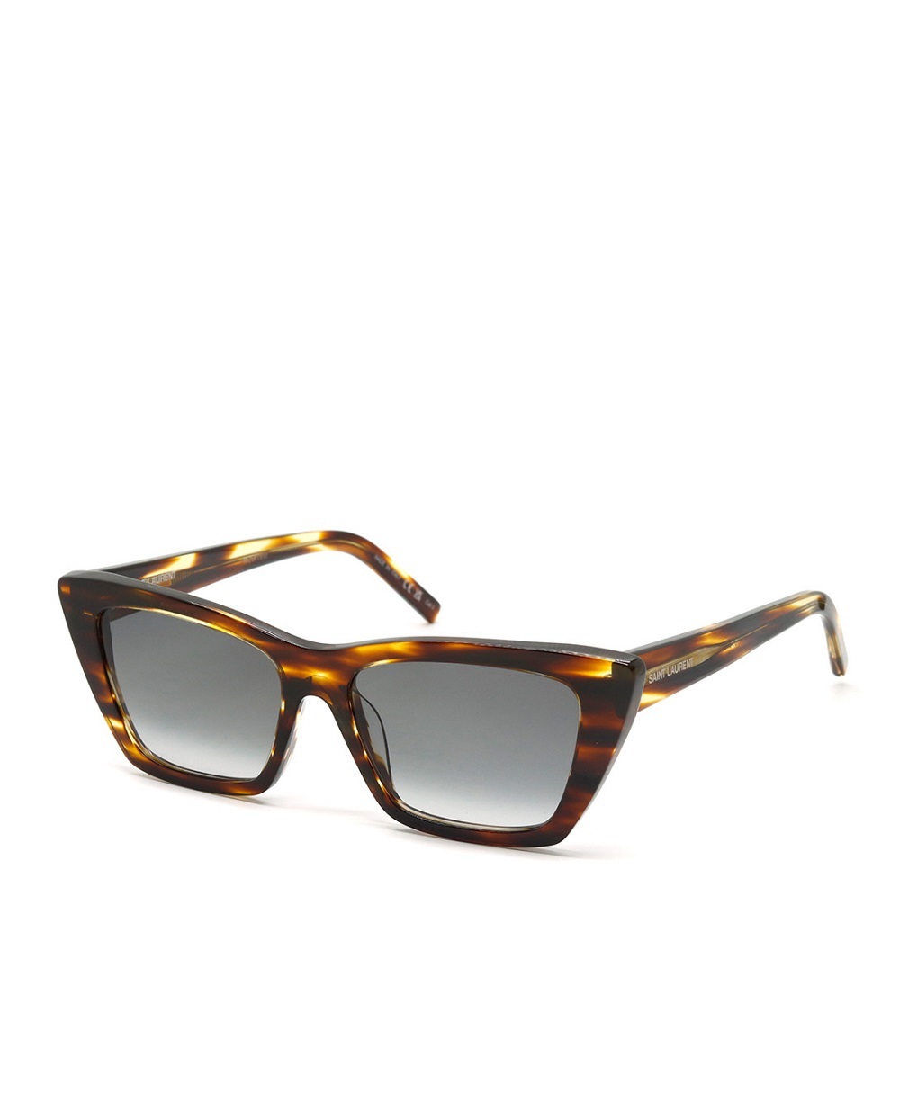 Сонцезахисні окуляри Saint Laurent SL 276 MICA-042, коричневий колір • Купити в інтернет-магазині Kameron