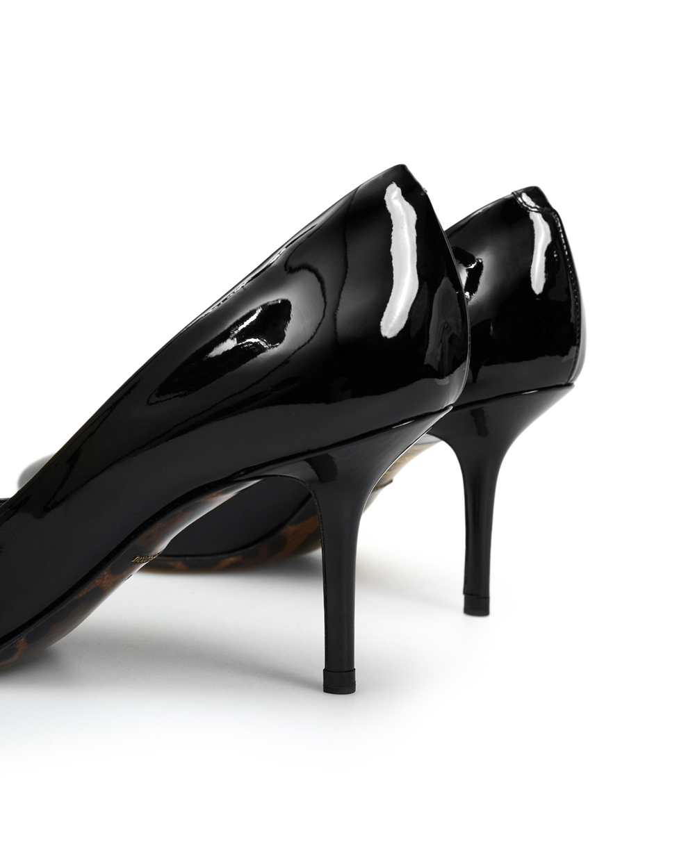 Лакові човники Dolce&Gabbana CD0685-AC062, чорний колір • Купити в інтернет-магазині Kameron