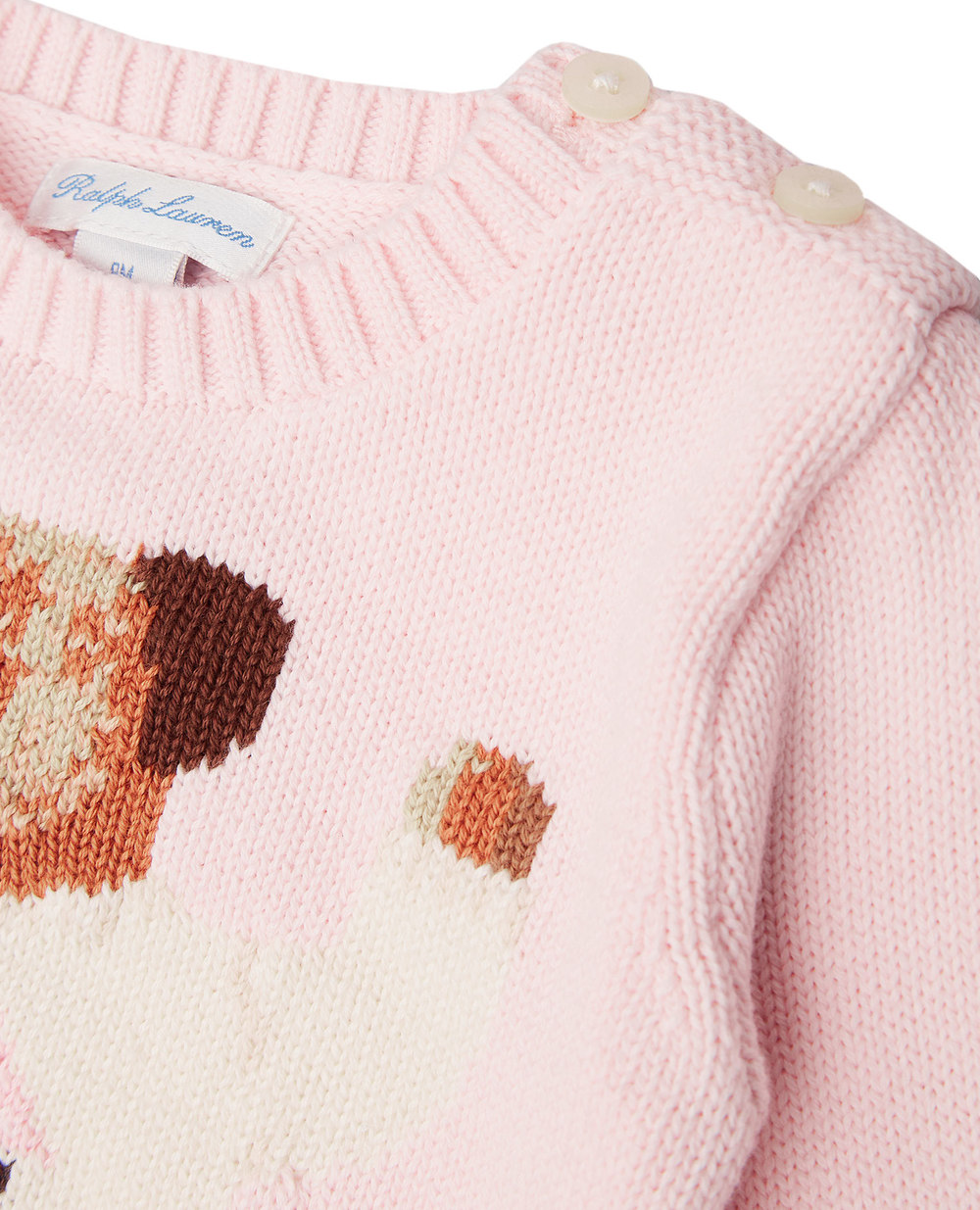 Костюм (світр, штани) Polo Ralph Lauren Kids 320835124002, рожевий колір • Купити в інтернет-магазині Kameron