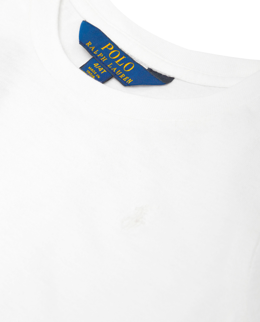 Детская футболка Polo Ralph Lauren Kids 311784210001, белый цвет • Купить в интернет-магазине Kameron