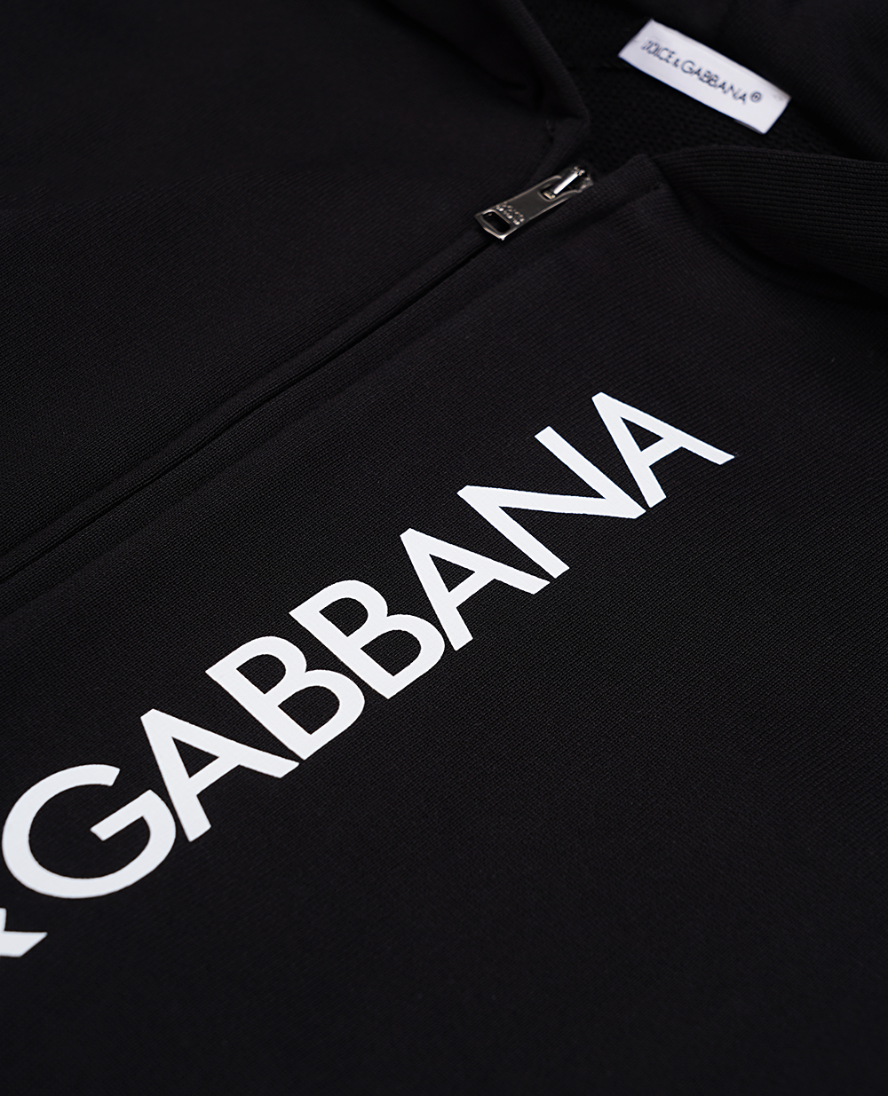 Детская толстовка (костюм) Dolce&Gabbana Kids L4JWIT-G7KU9-S, черный цвет • Купить в интернет-магазине Kameron