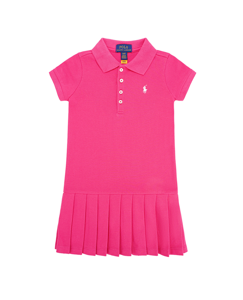 Детское платье Polo Ralph Lauren Kids 310925712002, розовый цвет • Купить в интернет-магазине Kameron