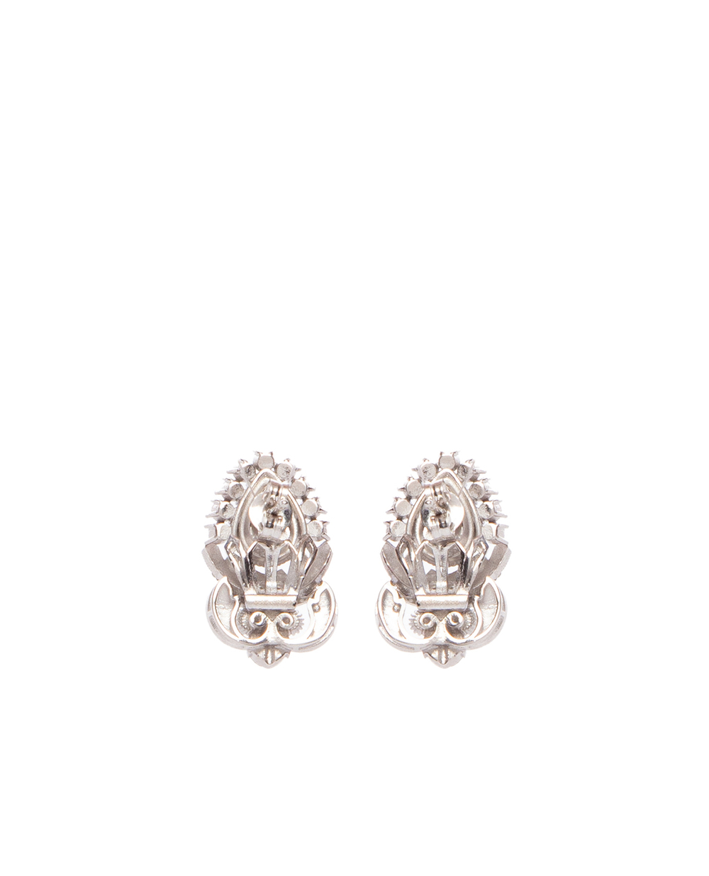 Срібні сережки Dolce&Gabbana WEMC2A-W2WCL, срібний колір • Купити в інтернет-магазині Kameron