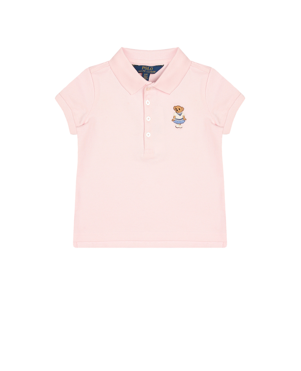 Поло Polo Ralph Lauren Kids 311743489002, рожевий колір • Купити в інтернет-магазині Kameron