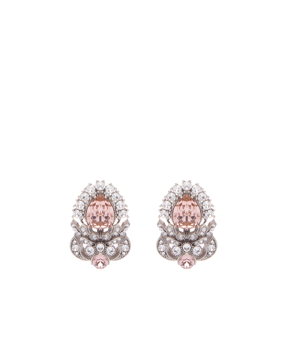 Серебряные серьги Dolce&Gabbana WEMC2A-W2WCL, серебряный цвет • Купить в интернет-магазине Kameron