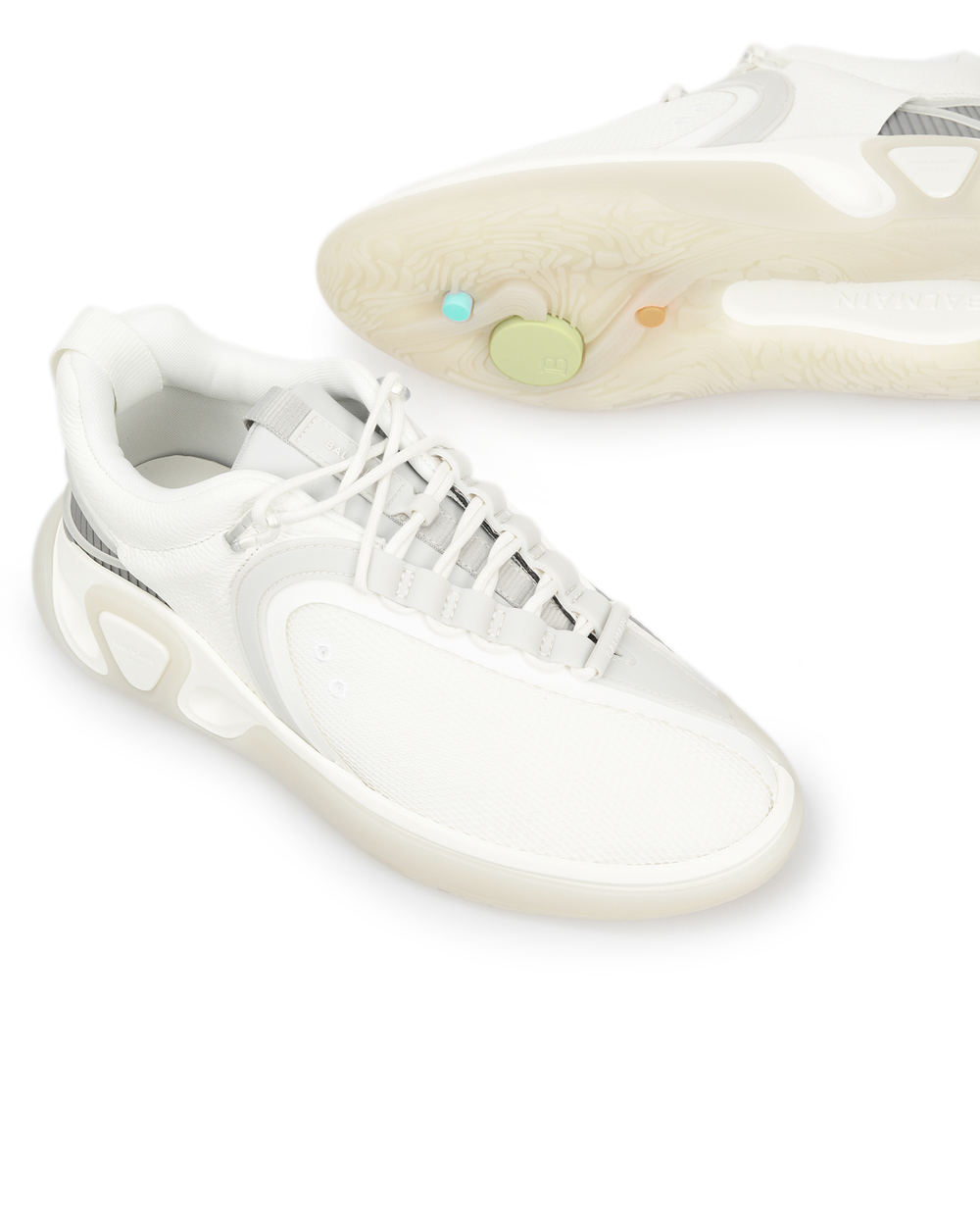 Кросівки B Runner Balmain VM1C261TGHR, білий колір • Купити в інтернет-магазині Kameron