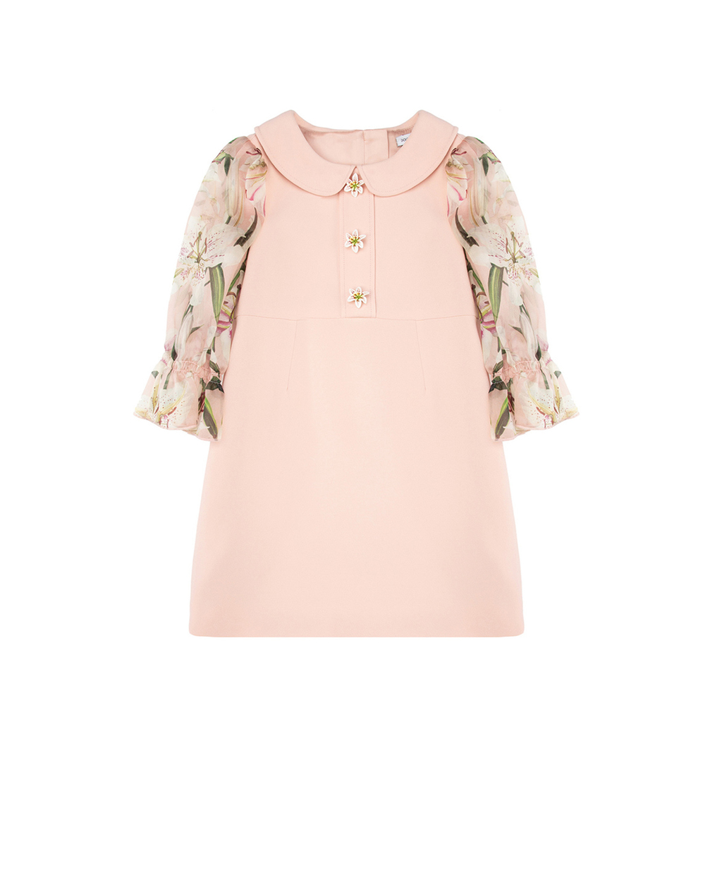 Платье Dolce&Gabbana Kids L51DQ3-G7SYY-S, розовый цвет • Купить в интернет-магазине Kameron