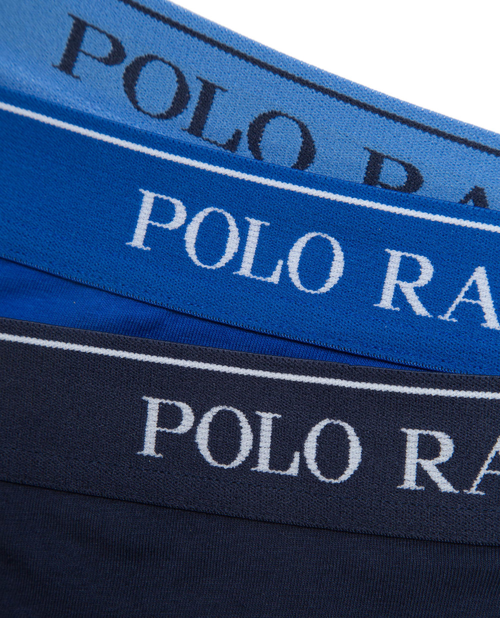 Брифи (3 шт) Polo Ralph Lauren 714513423009FW19, синій колір • Купити в інтернет-магазині Kameron