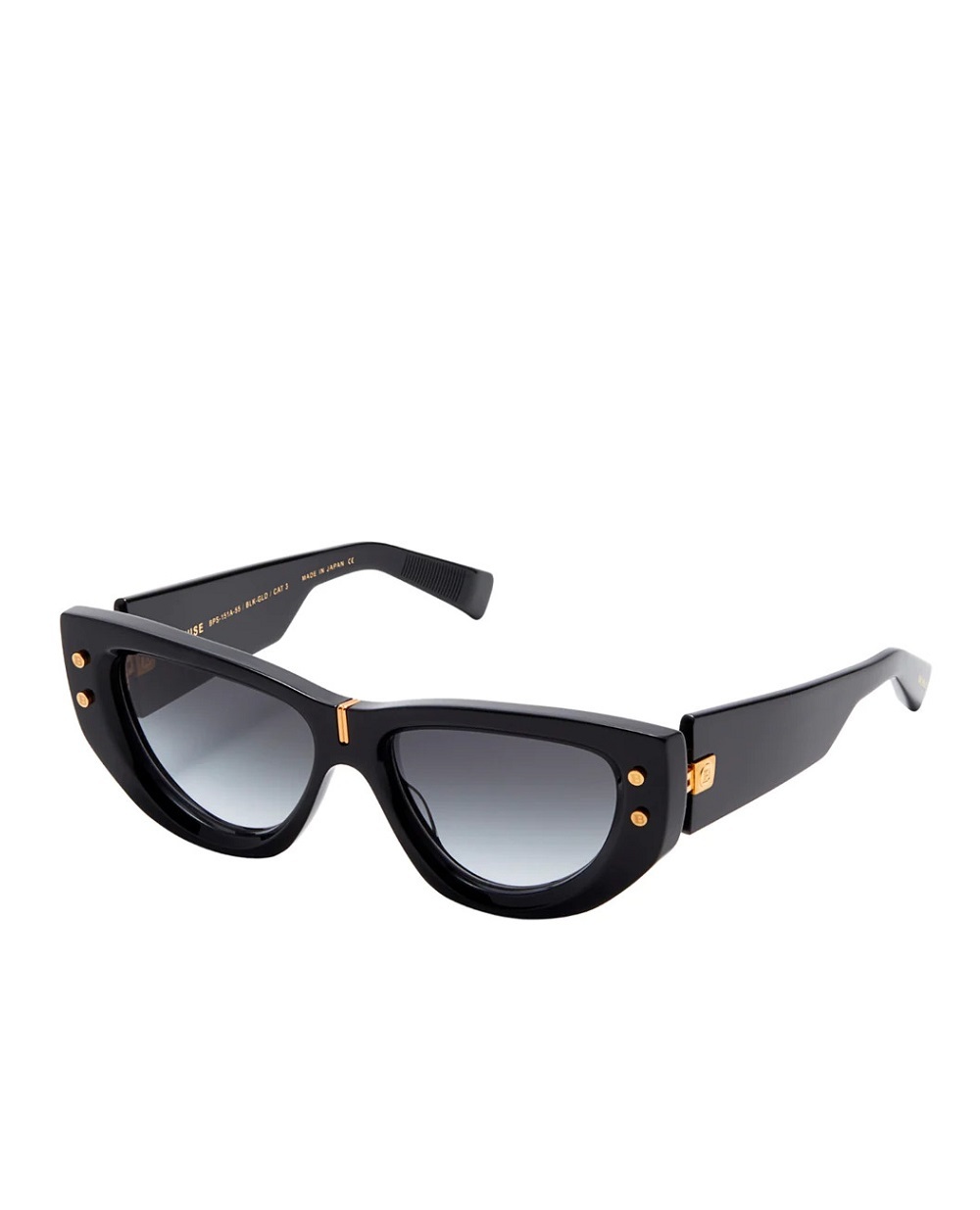 Сонцезахисні окуляри B-Muse Balmain BPS-151A-55, чорний колір • Купити в інтернет-магазині Kameron